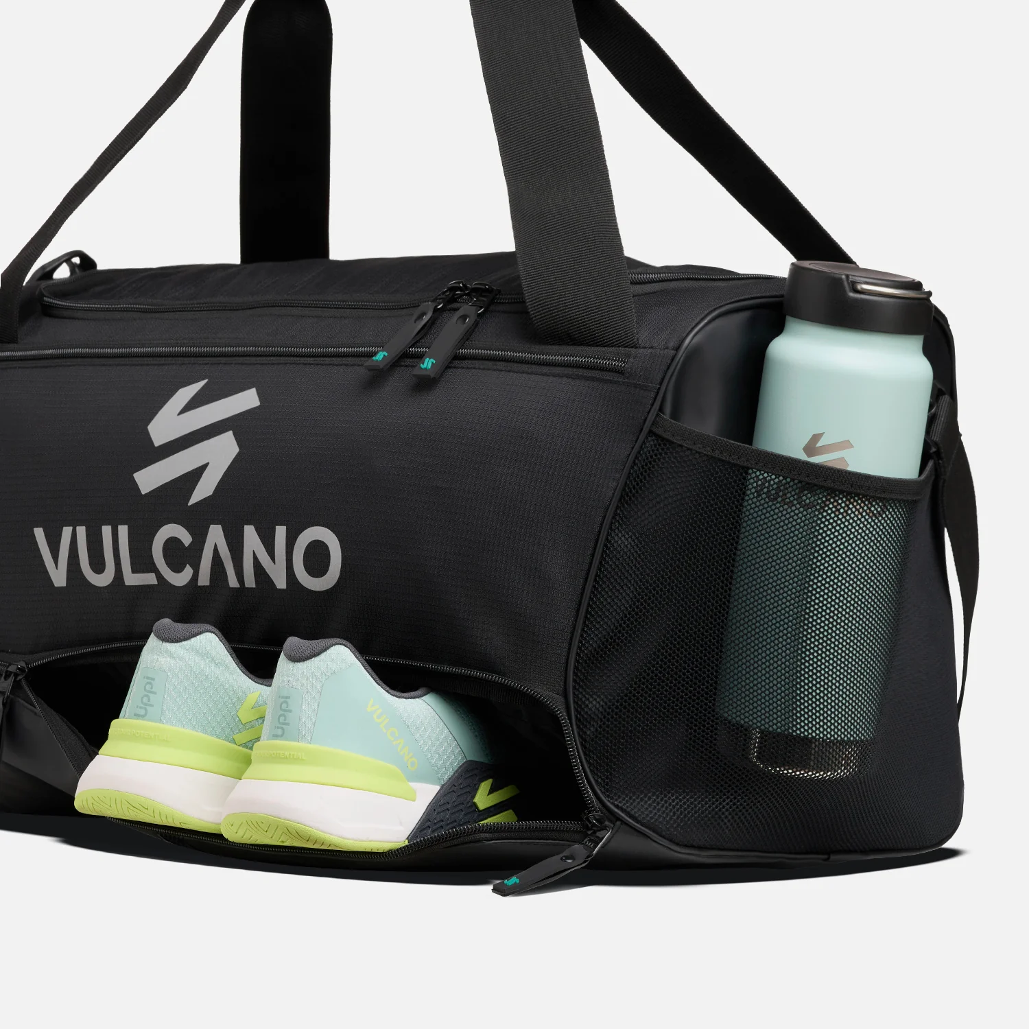 Bolso All Sport 40L Duffle Bag Negro Vulcano - Image 4
