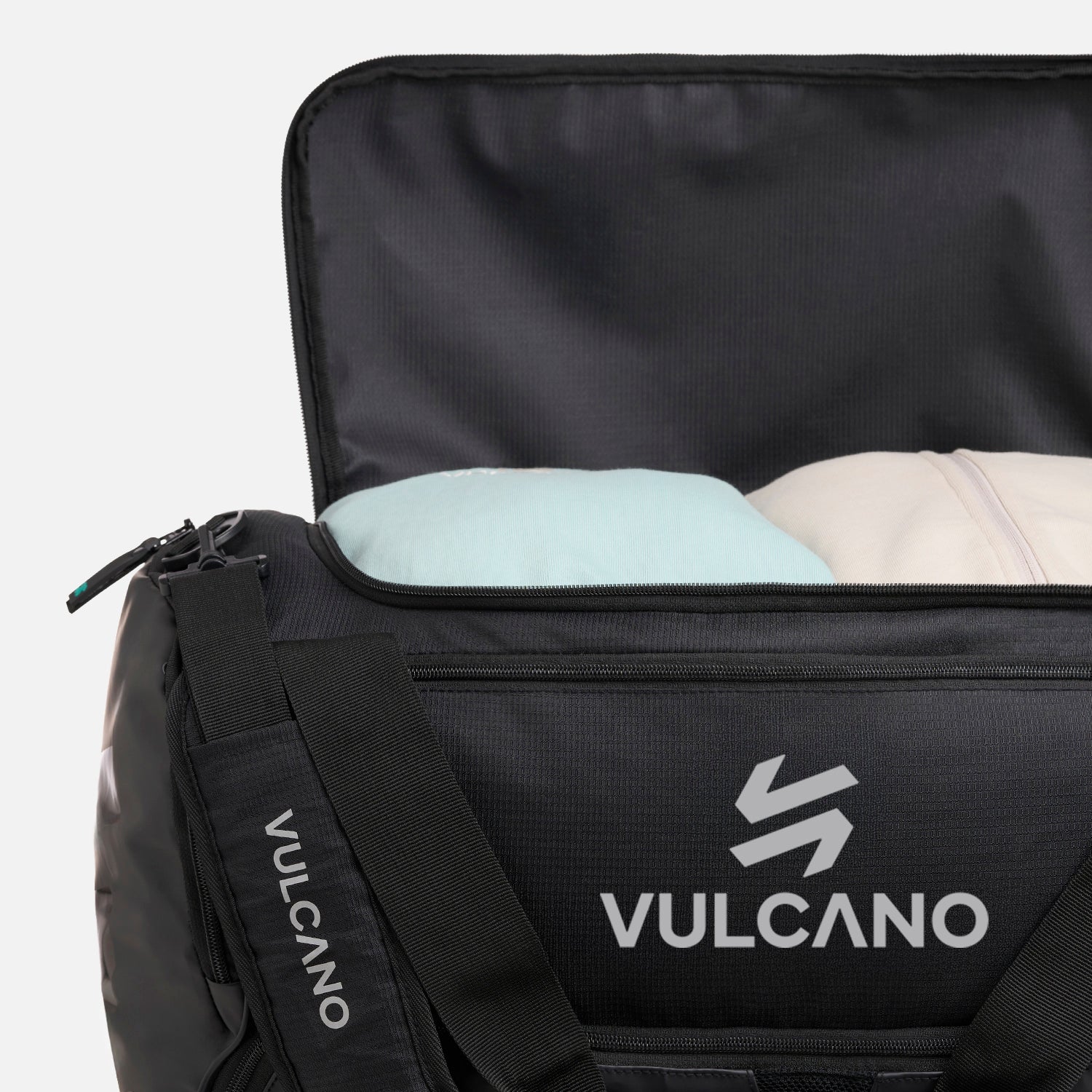 Bolso All Sport 60L Duffle Bag Negro Vulcano - Image 6