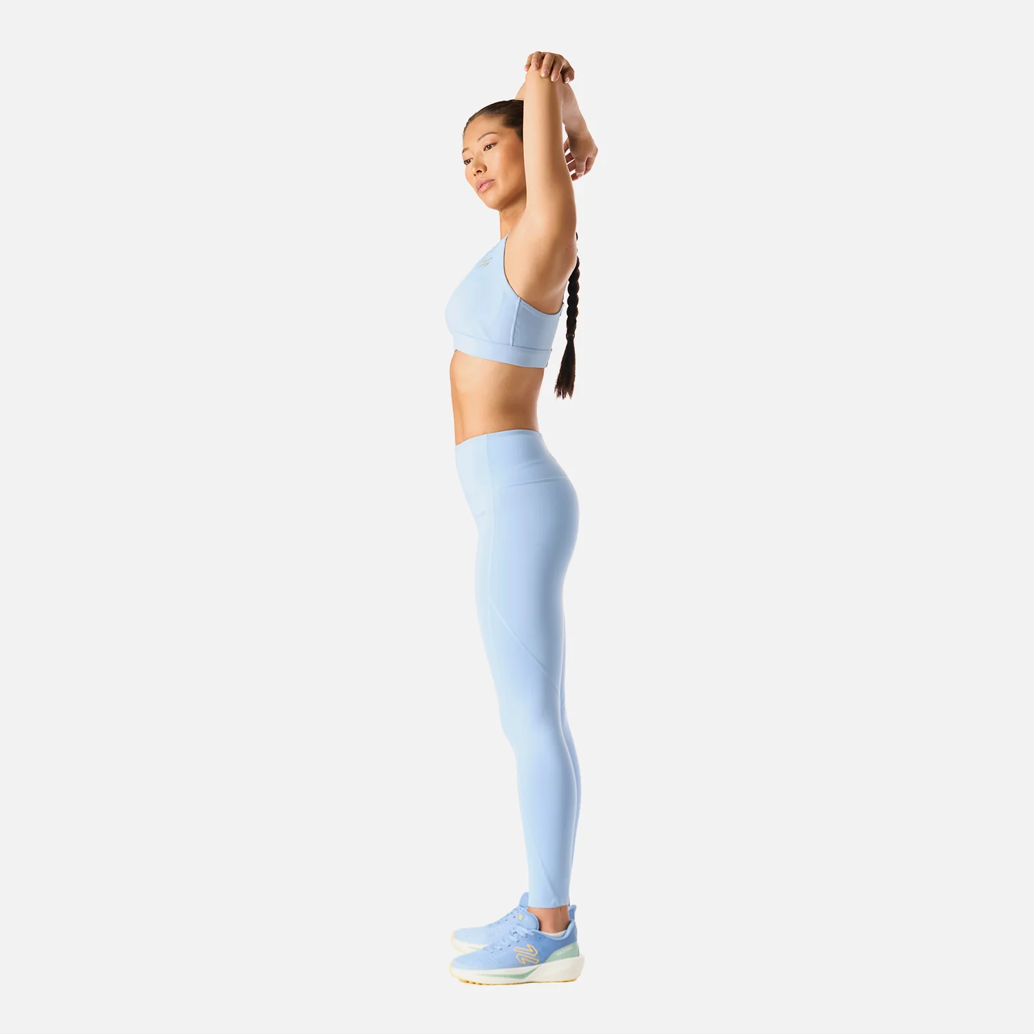 Calza Mujer Built To Move 7/8 High Rise Leggins Celeste Vulcano - Image 3