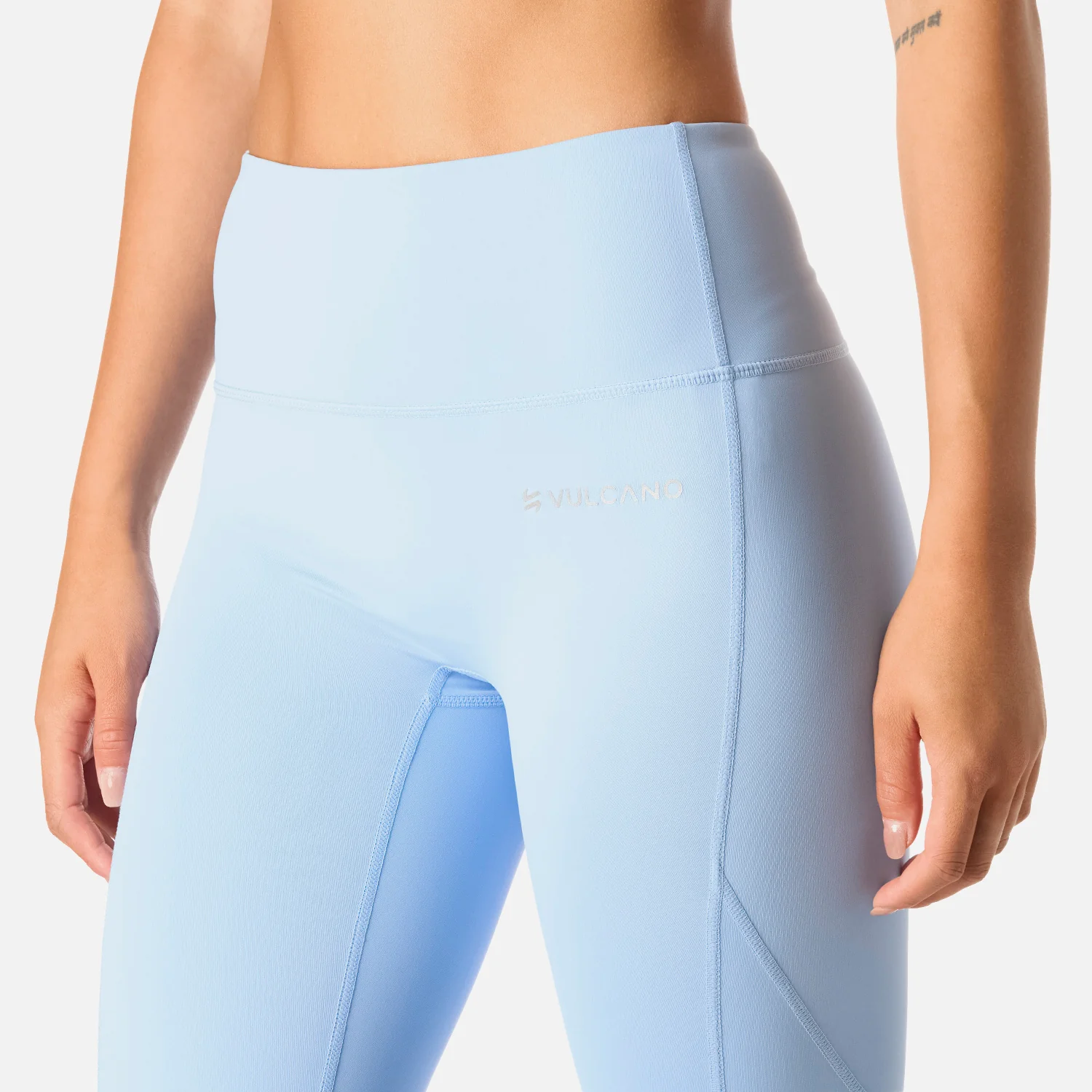 Calza Mujer Built To Move 7/8 High Rise Leggins Celeste Vulcano - Image 5