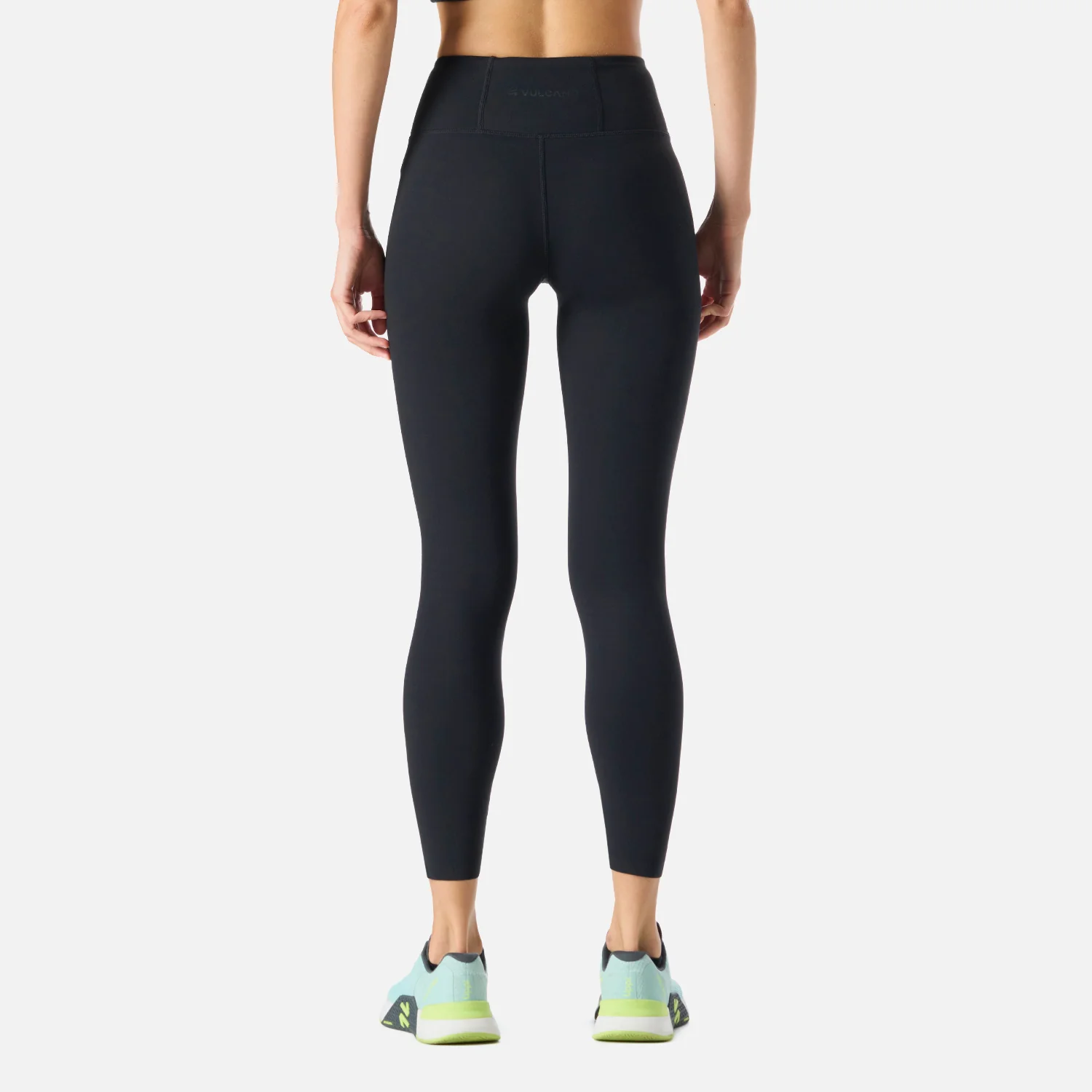 Calza Mujer Tempo 7/8 Super High Rise Leggins Negro Vulcano - Image 4