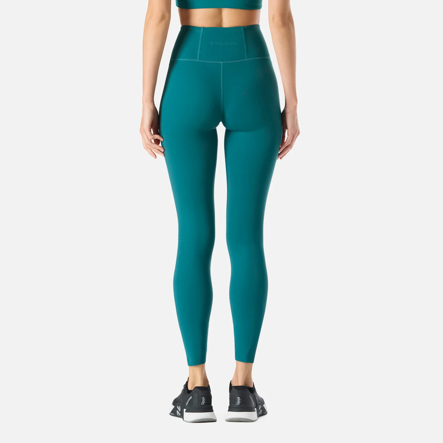 Calza Mujer Tempo 7/8 Super High Rise Leggins Petroleo Vulcano - Image 4