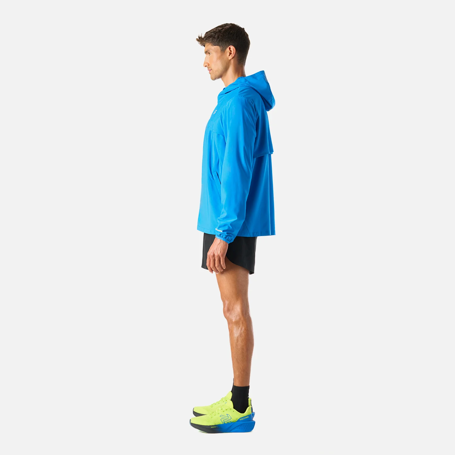 Chaqueta Hombre Built To Move Pro Windbreaker Jacket Azul Vulcano - Image 3