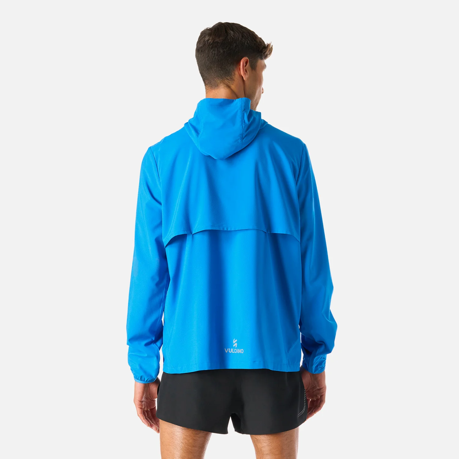 Chaqueta Hombre Built To Move Pro Windbreaker Jacket Azul Vulcano - Image 5