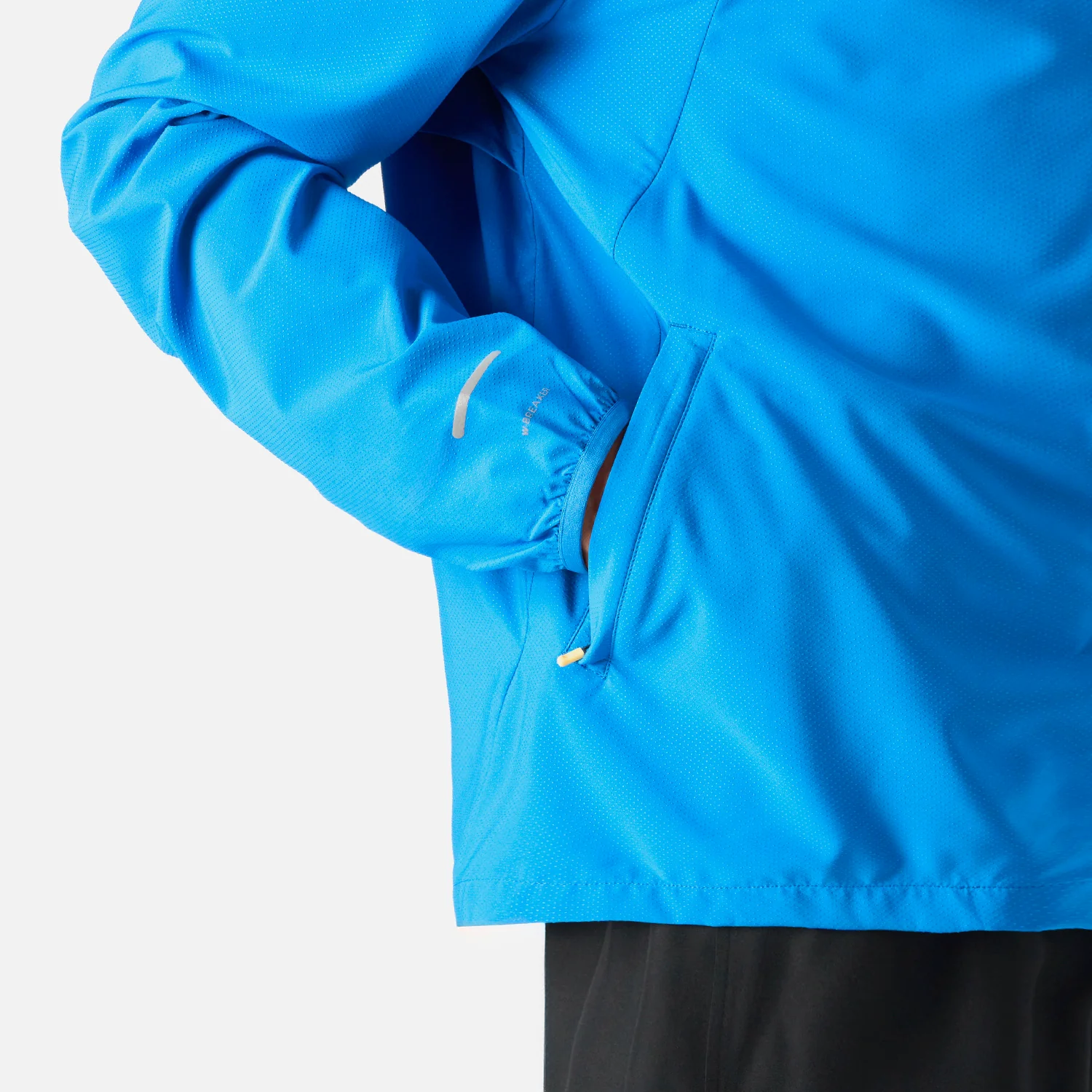 Chaqueta Hombre Built To Move Pro Windbreaker Jacket Azul Vulcano - Image 8