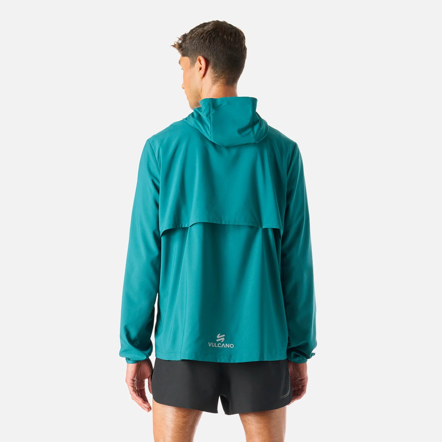 Chaqueta Hombre Built To Move Pro Windbreaker Jacket Petroleo Vulcano - Image 5