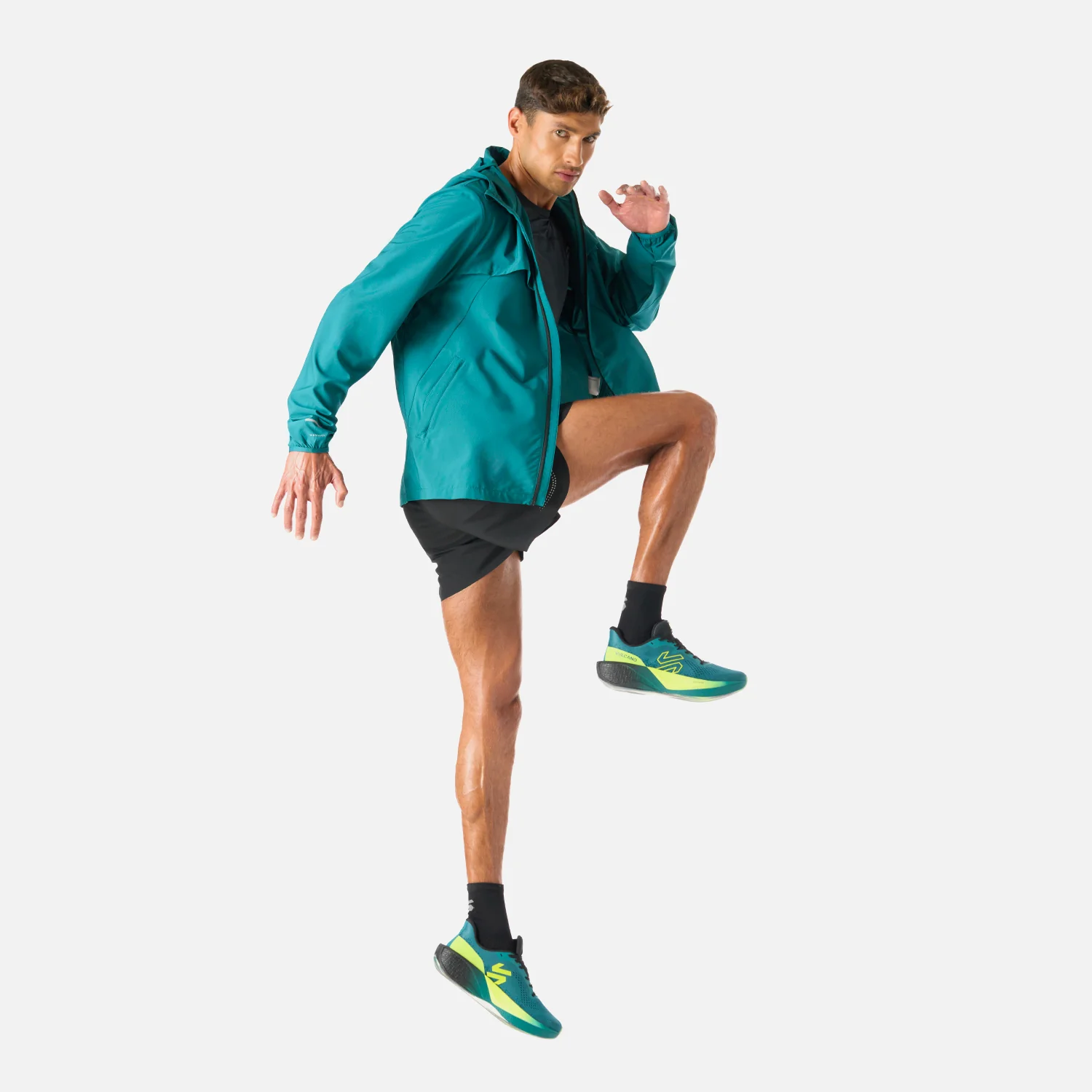 Chaqueta Hombre Built To Move Pro Windbreaker Jacket Petroleo Vulcano - Image 9