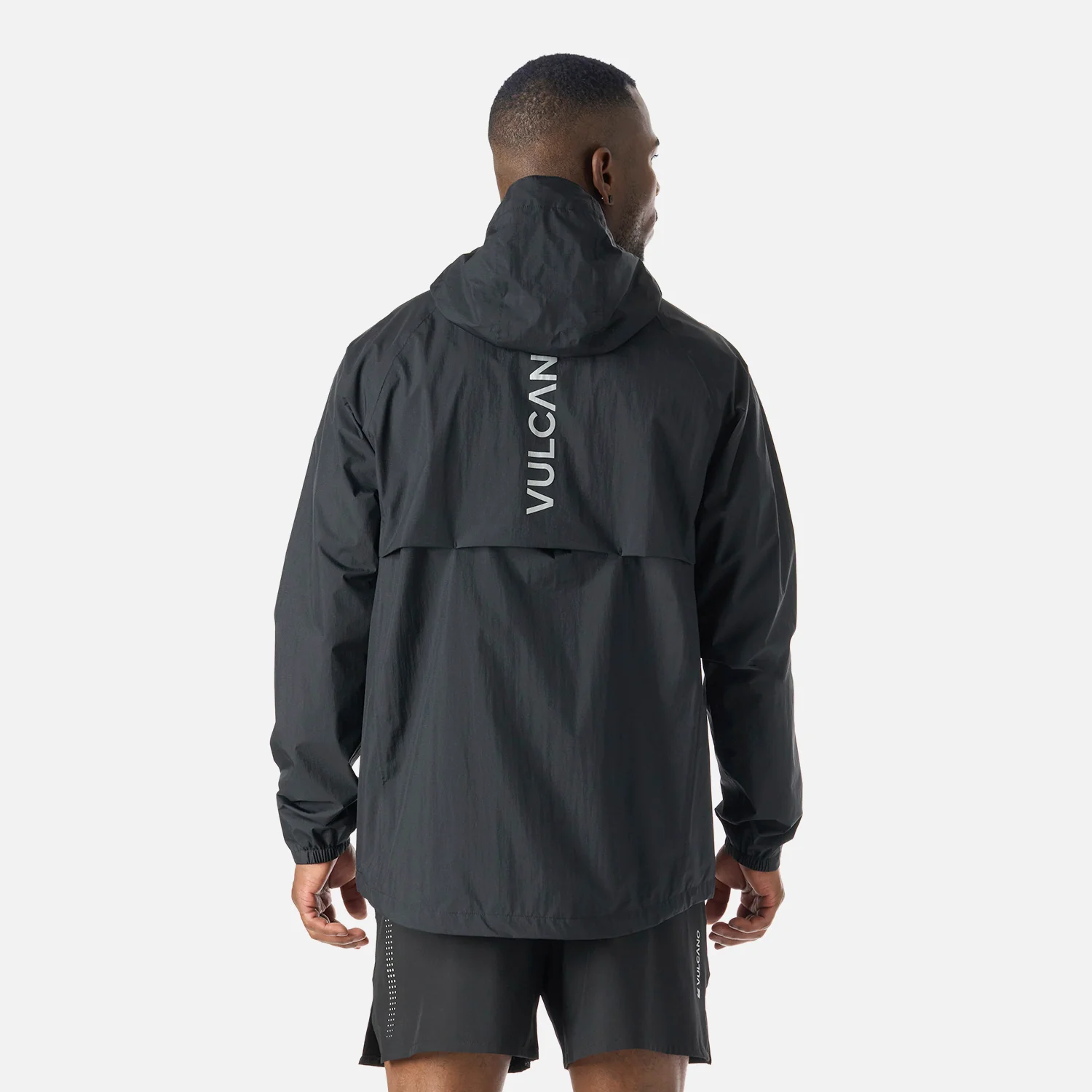 Chaqueta Hombre Built To Move Waterproof Jacket Negro Vulcano - Image 4