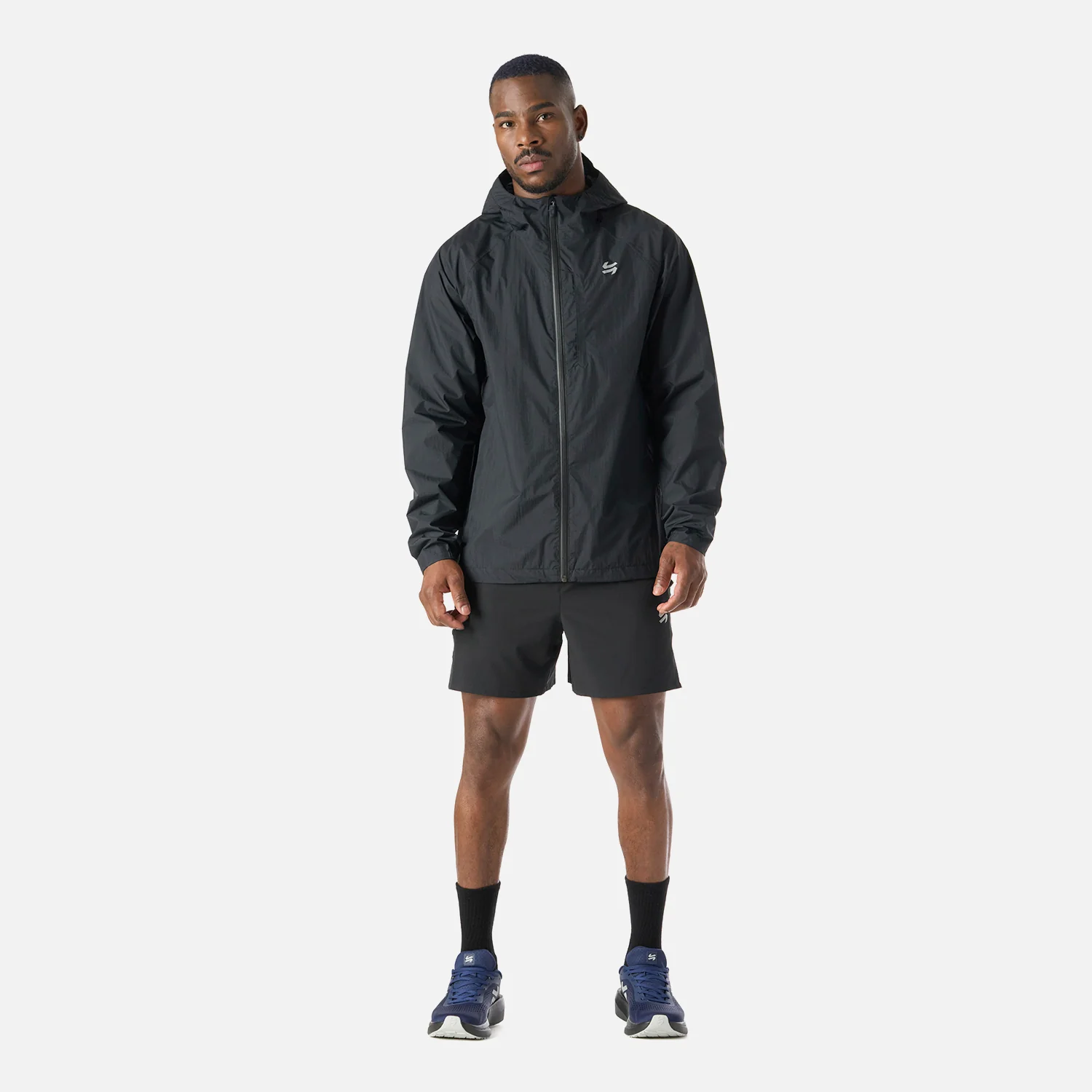 Chaqueta Hombre Built To Move Waterproof Jacket Negro Vulcano - Image 9