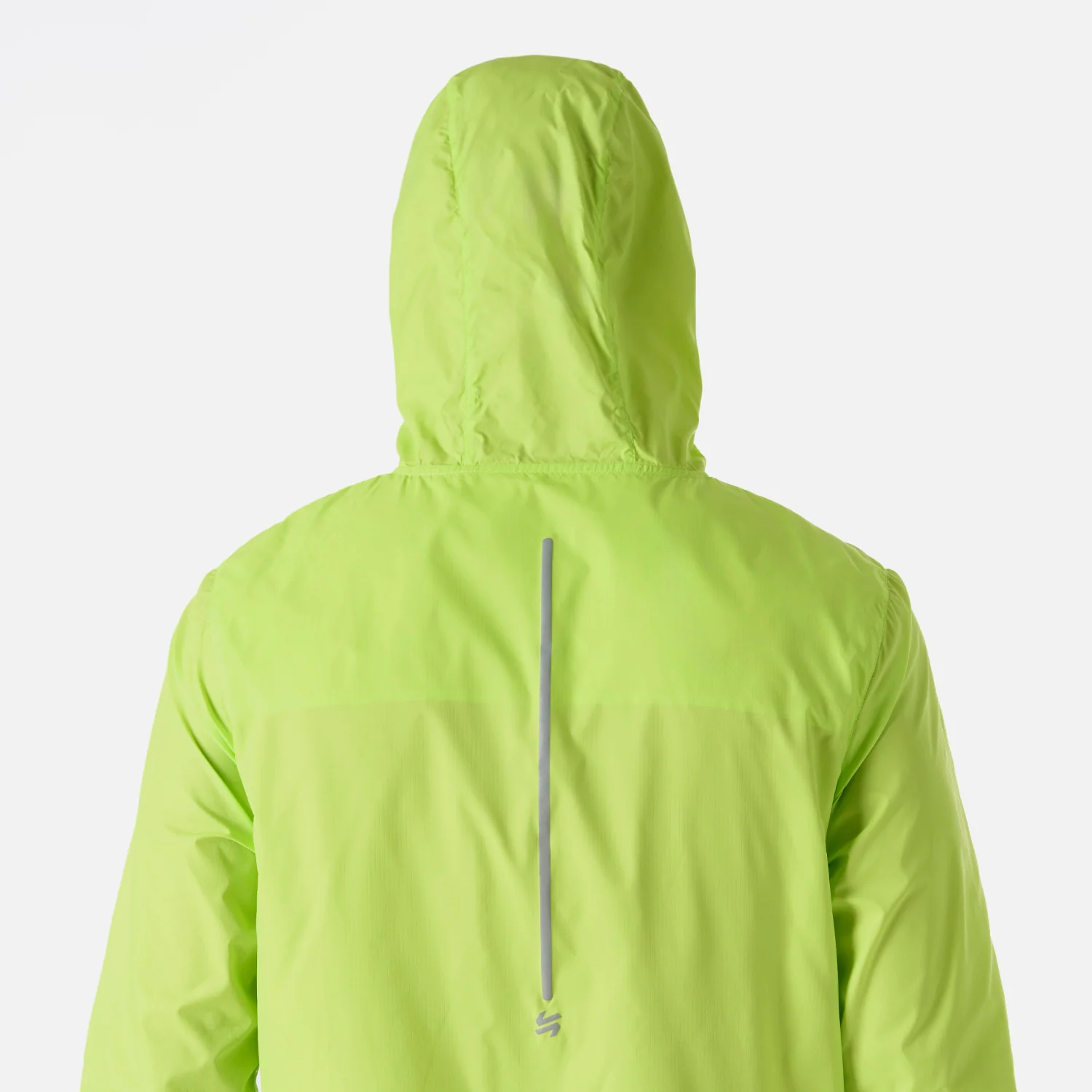 Chaqueta Hombre Built To Move Windbreaker Jacket Verde Lima Vulcano - Image 7