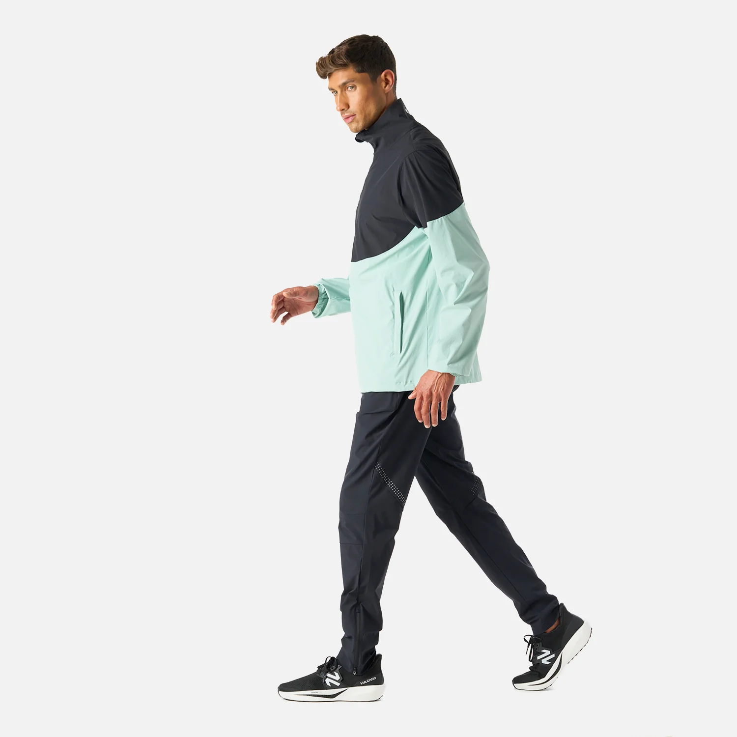 Chaqueta Hombre Tempo Full Zip Windbreaker Jacket Jade Vulcano - Image 8