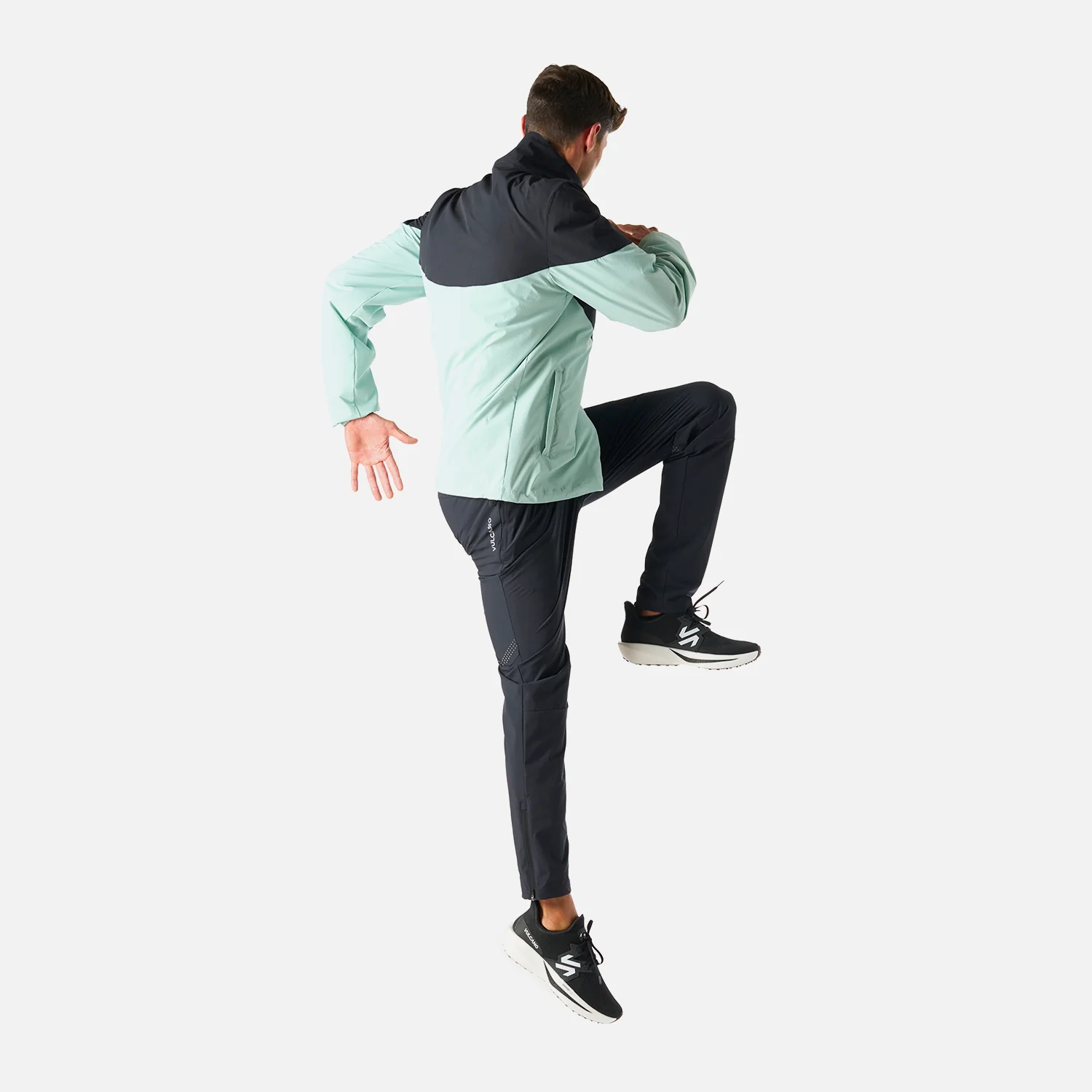 Chaqueta Hombre Tempo Full Zip Windbreaker Jacket Jade Vulcano - Image 9