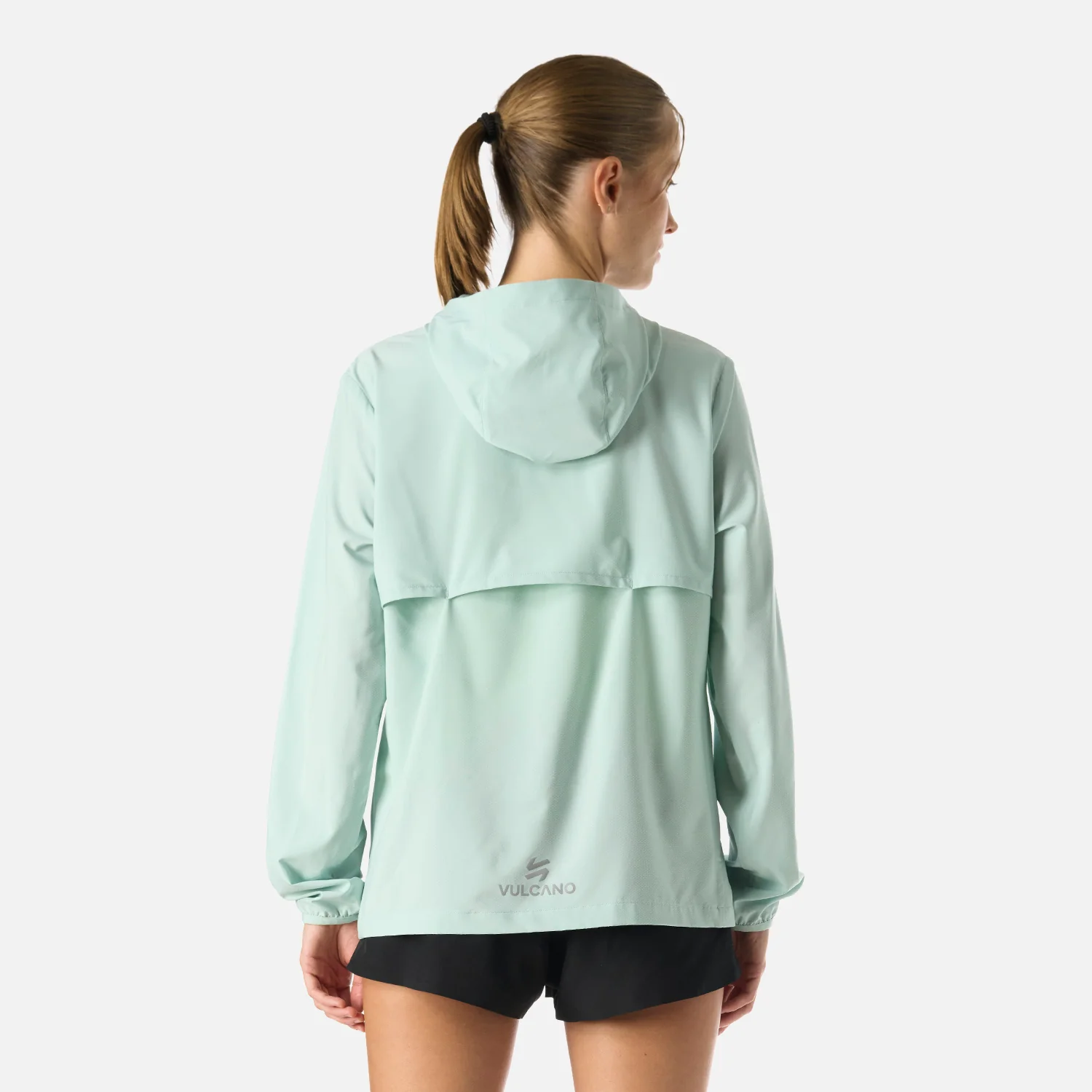 Chaqueta Mujer Built To Move Pro Windbreaker Jacket Jade Vulcano - Image 4