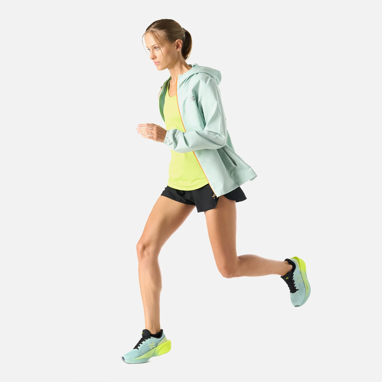 Chaqueta Mujer Built To Move Pro Windbreaker Jacket Jade Vulcano - Image 8