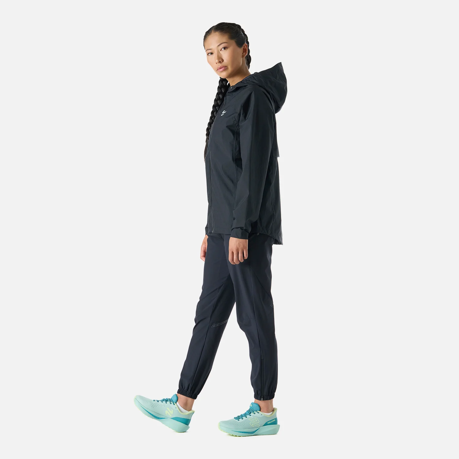 Chaqueta Mujer Built To Move Waterproof Jacket Negro Vulcano - Image 3