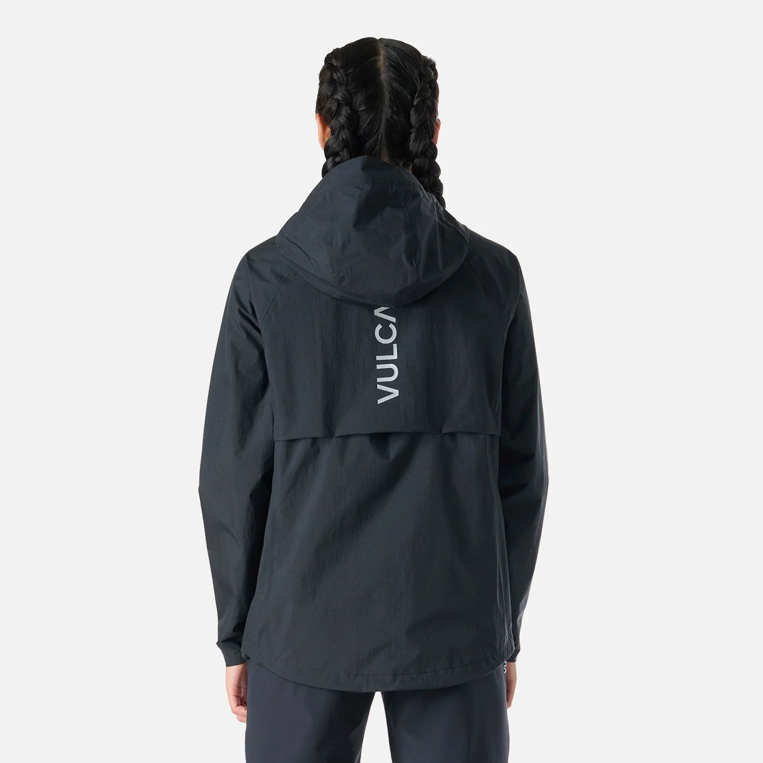 Chaqueta Mujer Built To Move Waterproof Jacket Negro Vulcano - Image 4