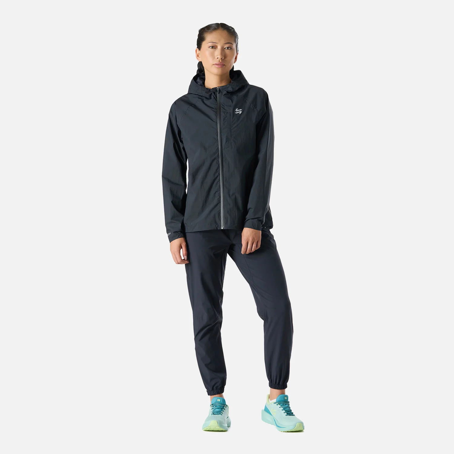 Chaqueta Mujer Built To Move Waterproof Jacket Negro Vulcano - Image 7