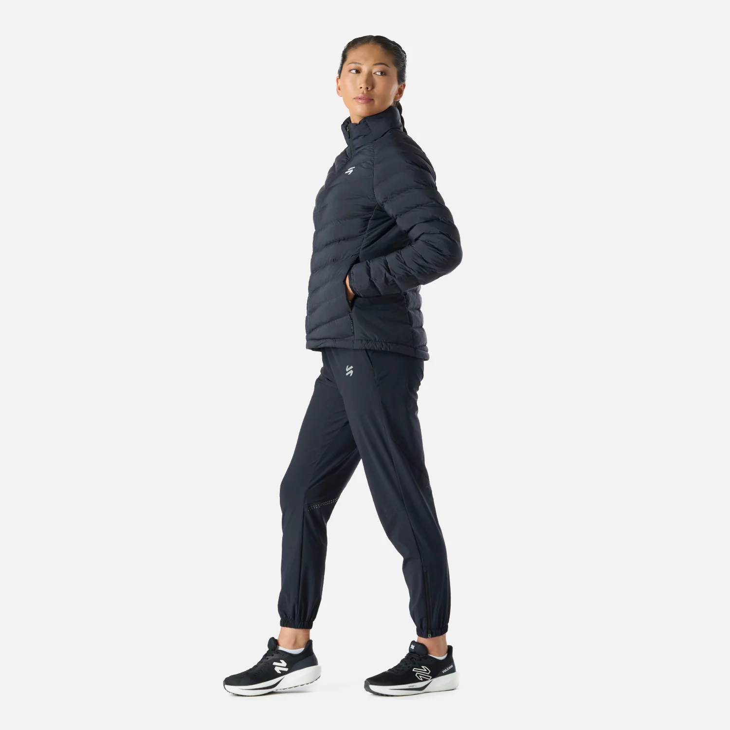 Chaqueta Mujer Tempo Steam-Pro Jacket Negro Vulcano - Image 3