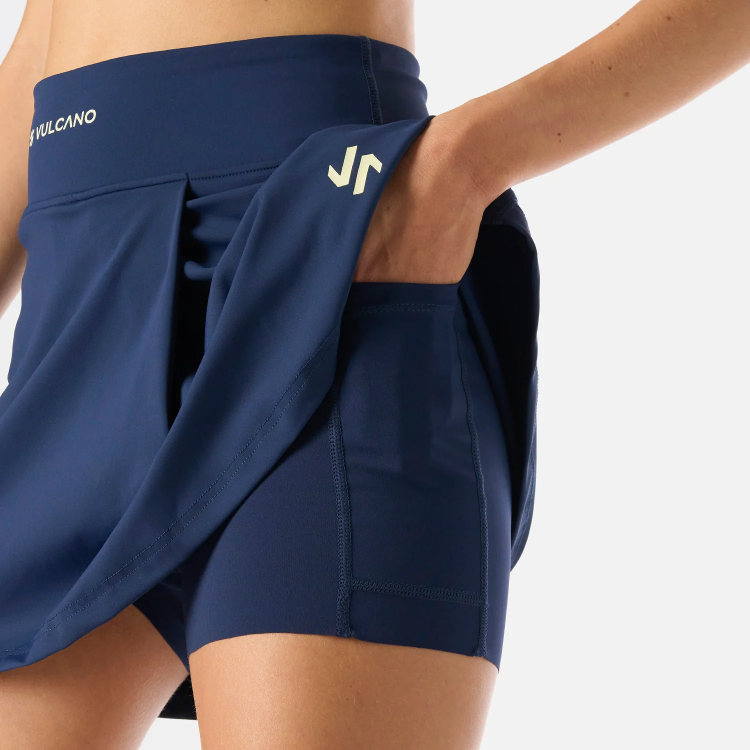 Falda Mujer Tempo Skirt Azul Marino Vulcano - Image 6