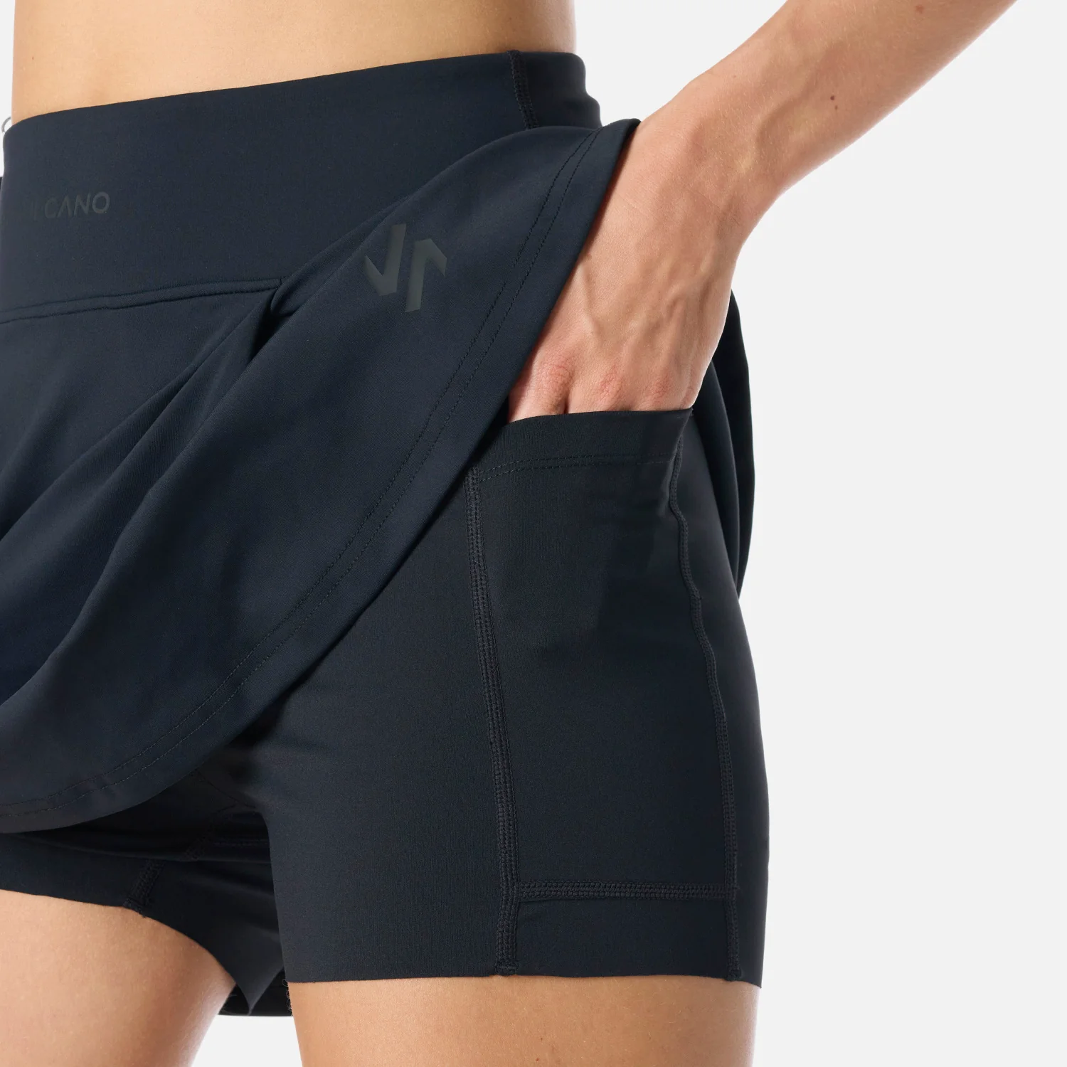 Falda Mujer Tempo Skirt Negro Vulcano - Image 6