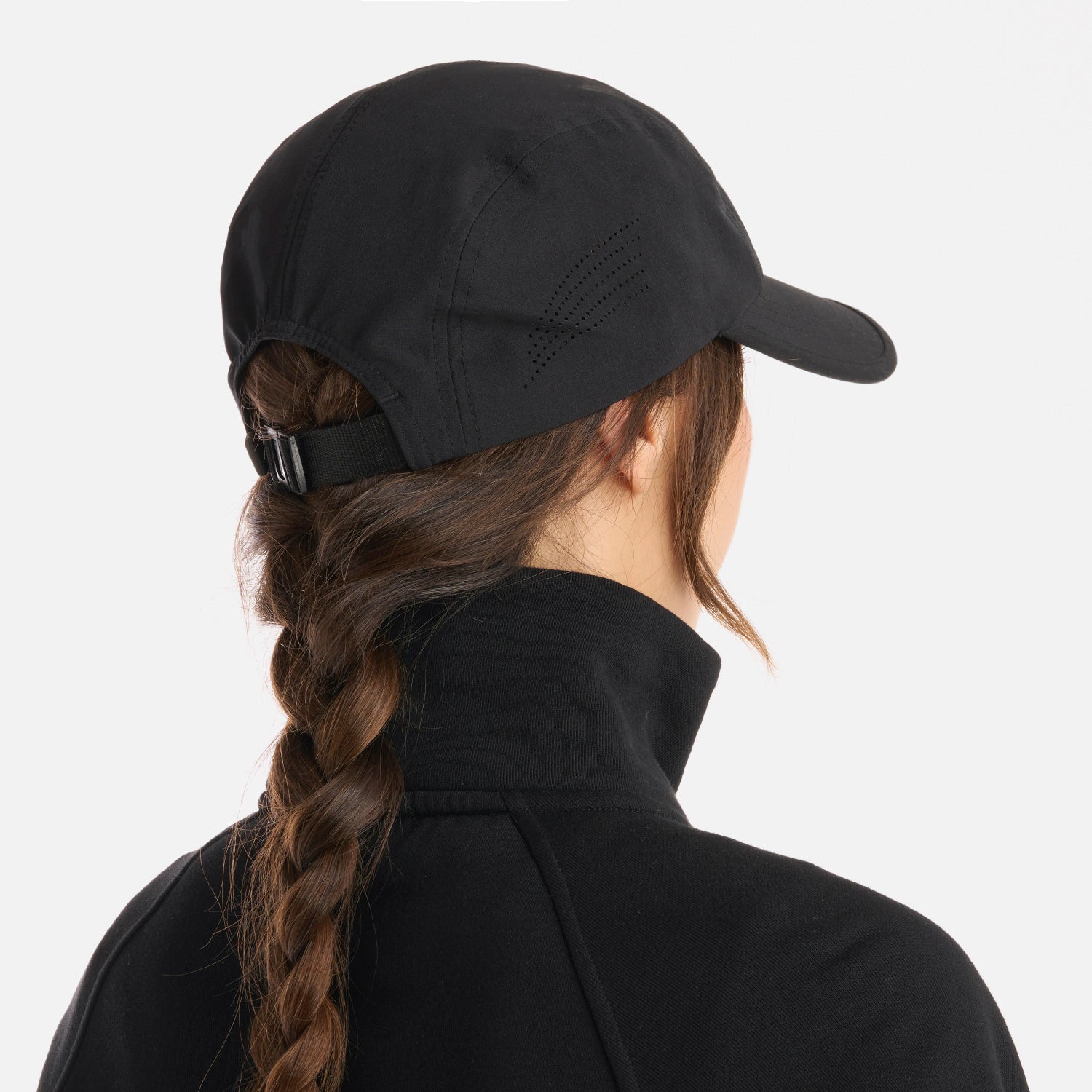 Jockey Tempo Cap Negro Vulcano - Image 3