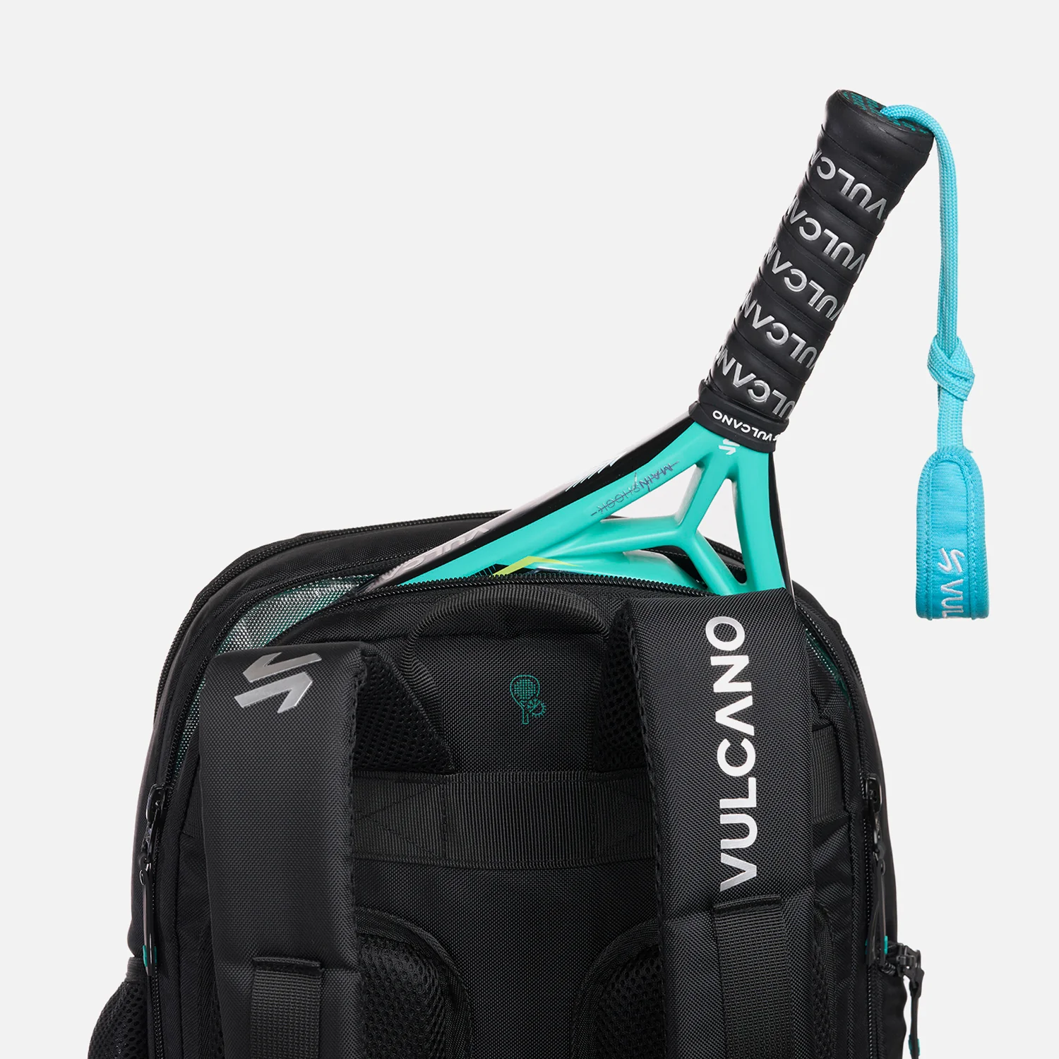 Mochila Mainshock Padel Backpack Negro Vulcano - Image 7