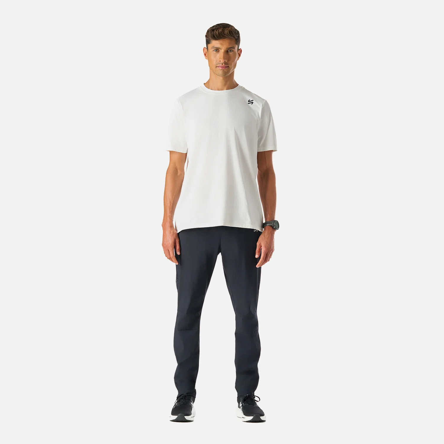 Pantalón Hombre Built To Move Pants Negro Vulcano - Image 8