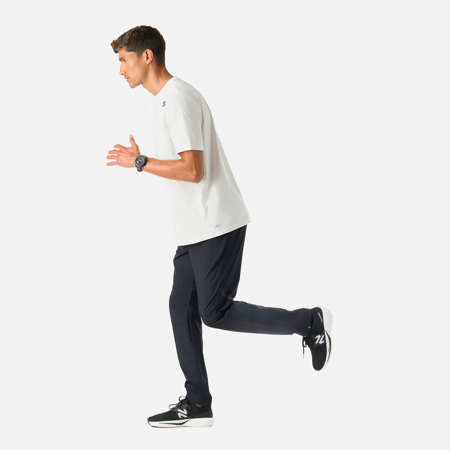 Pantalón Hombre Built To Move Pants Negro Vulcano - Image 9