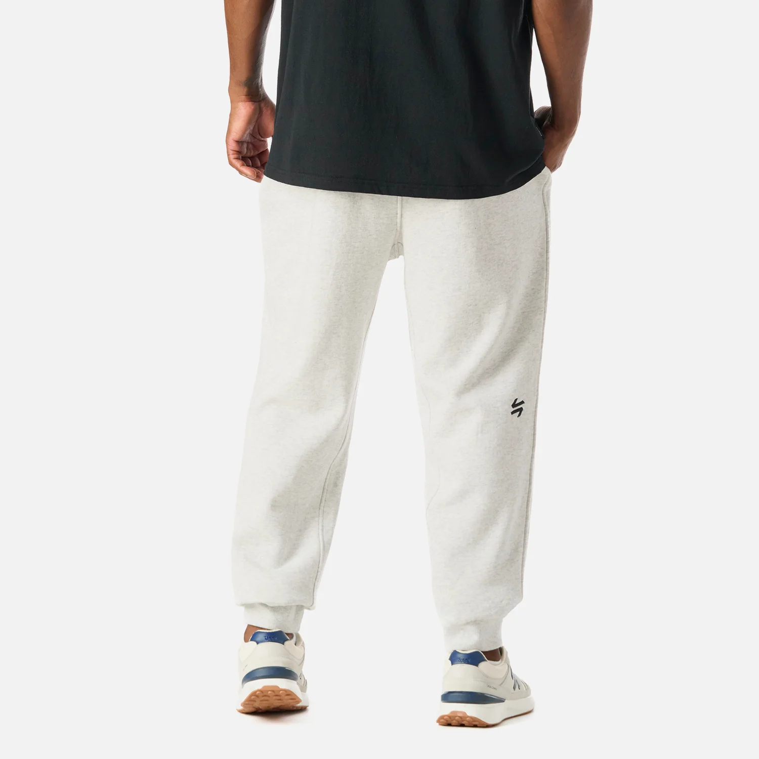 Pantalón Hombre Cool Down Jogger Pants Melange Gris Claro Vulcano - Image 4