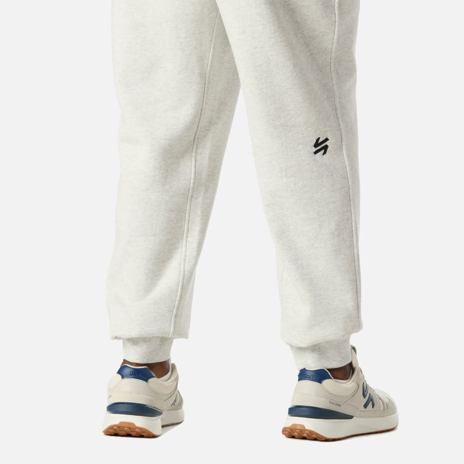 Pantalón Hombre Cool Down Jogger Pants Melange Gris Claro Vulcano - Image 6