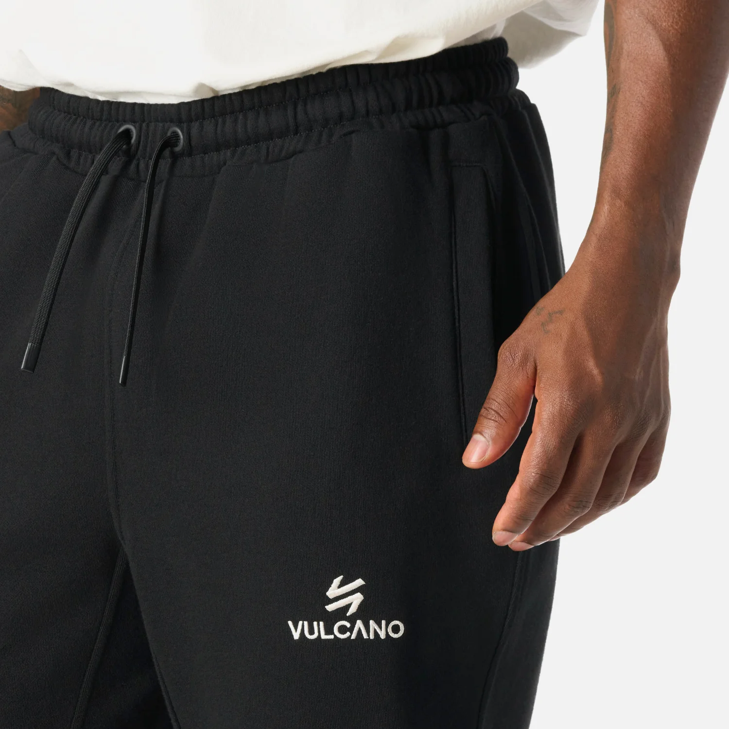 Pantalón Hombre Cool Down Jogger Pants Negro Vulcano - Image 6