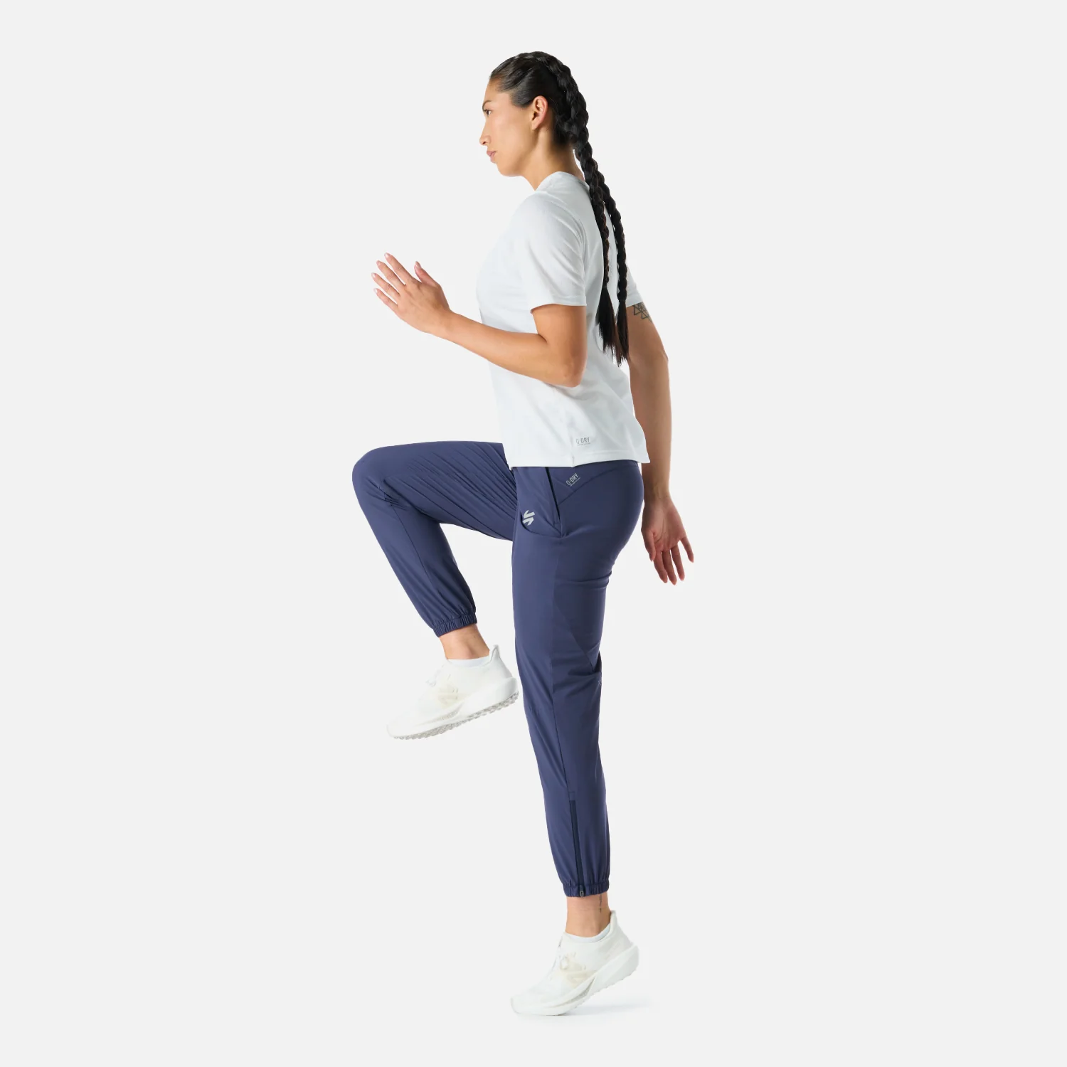 Pantalón Mujer Built To Move Pants Azul Marino Vulcano - Image 8