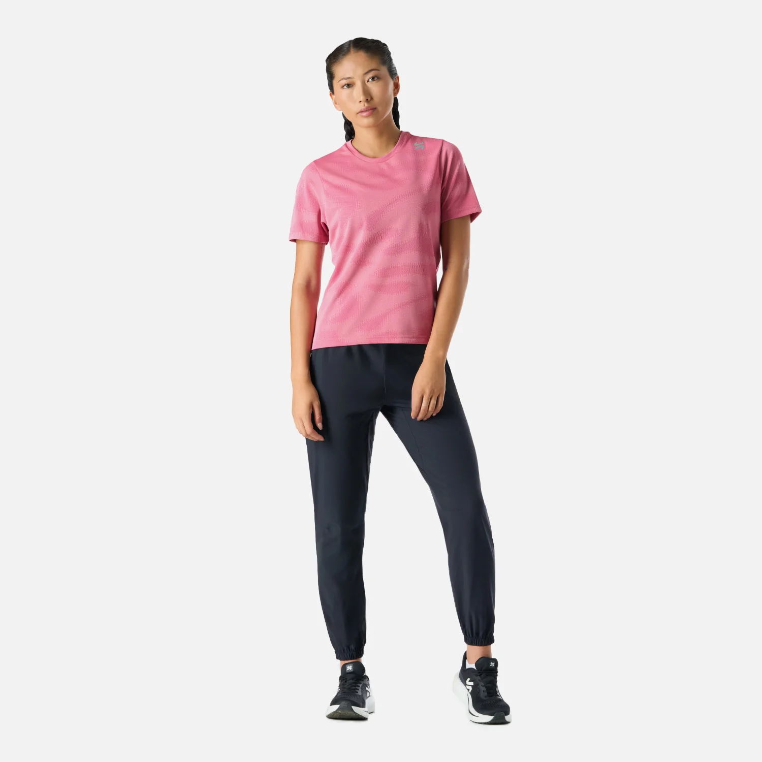 Pantalón Mujer Built To Move Pants Negro Vulcano - Image 8
