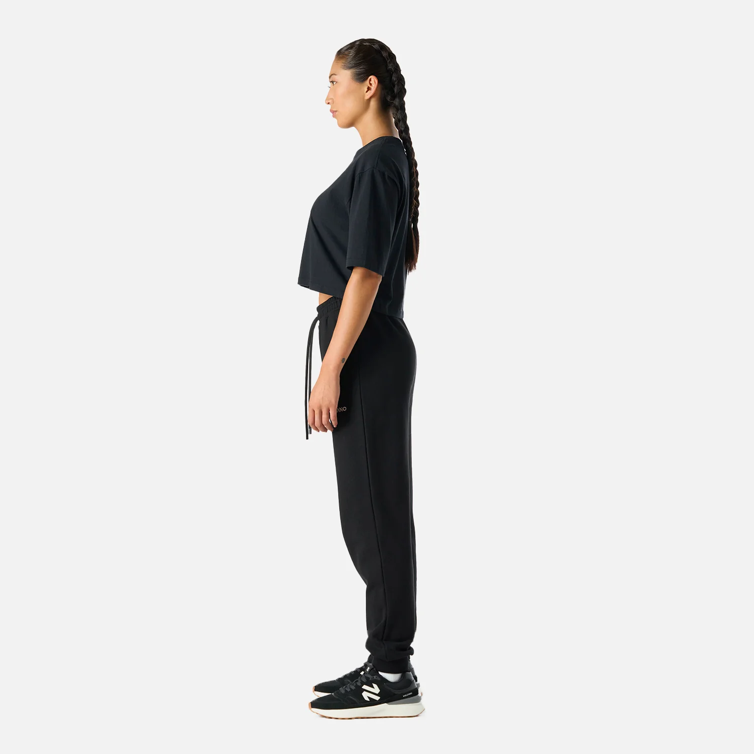 Pantalón Mujer Cool Down Jogger Pants Negro Vulcano - Image 3