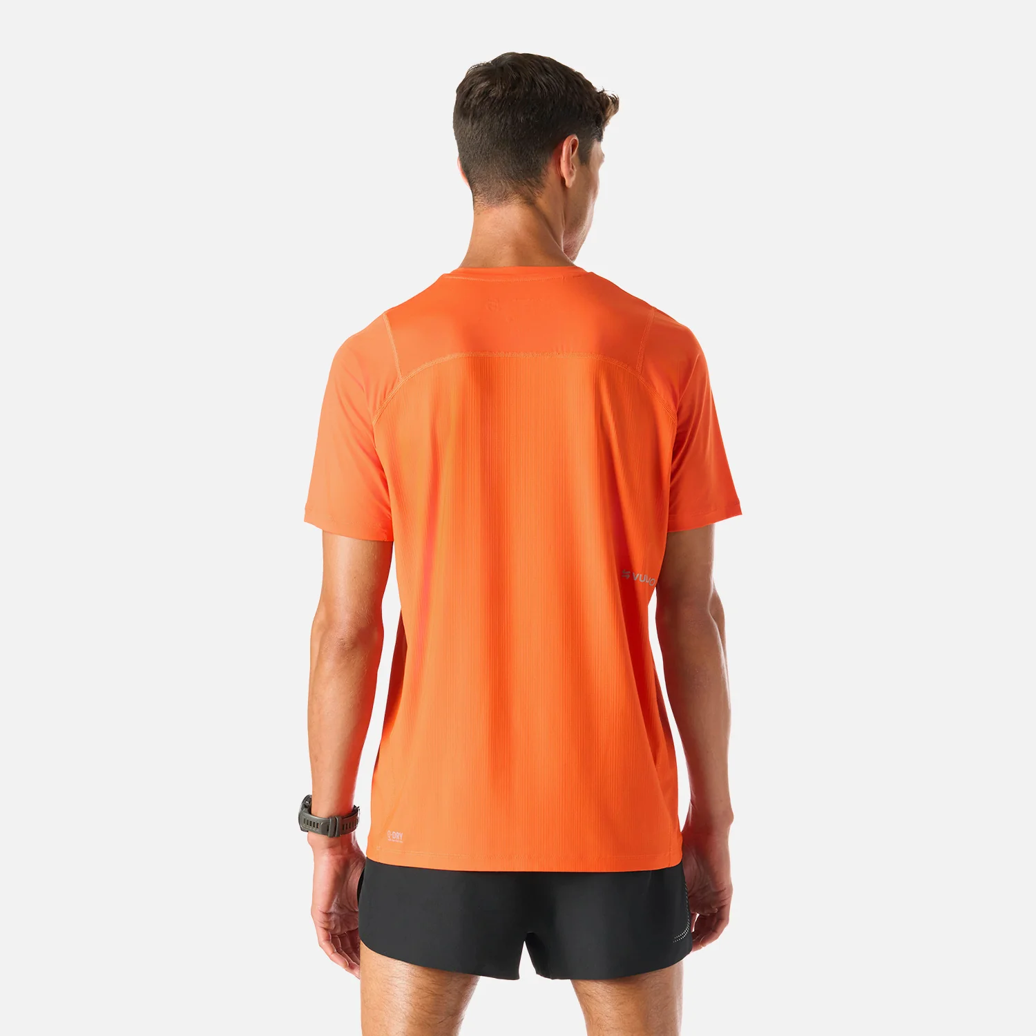 Polera Hombre Built To Move T-Shirt Naranjo Vulcano - Image 4