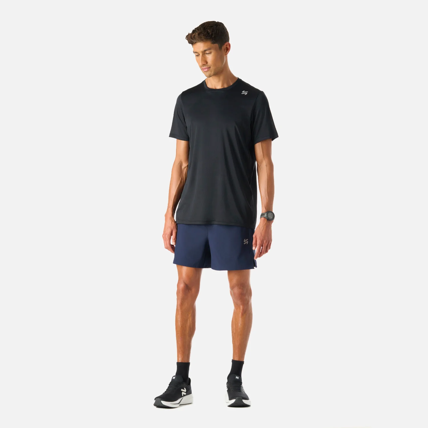 Polera Hombre Tempo Advanced T-Shirt Negro Vulcano - Image 7