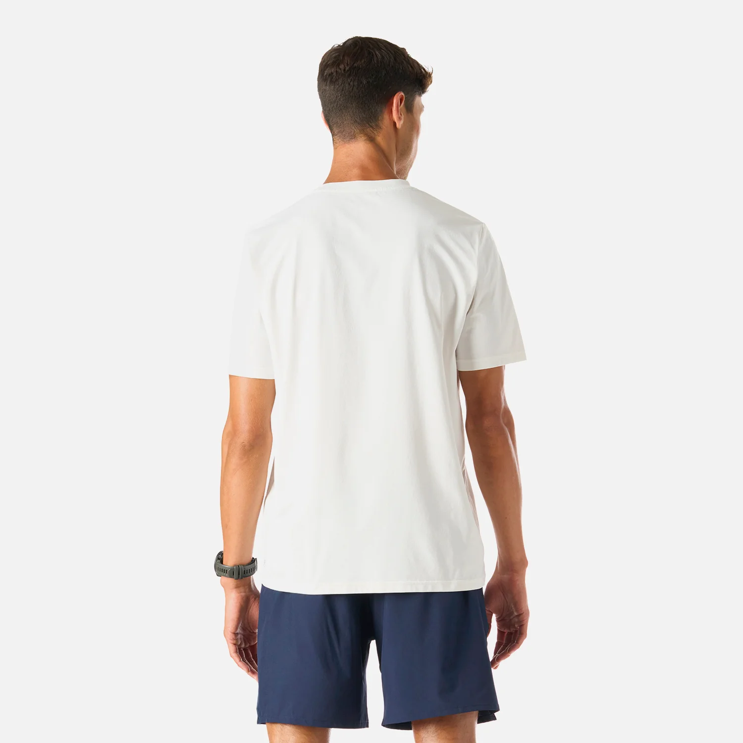 Polera Hombre Tempo T-Shirt Blanco Vulcano - Image 4