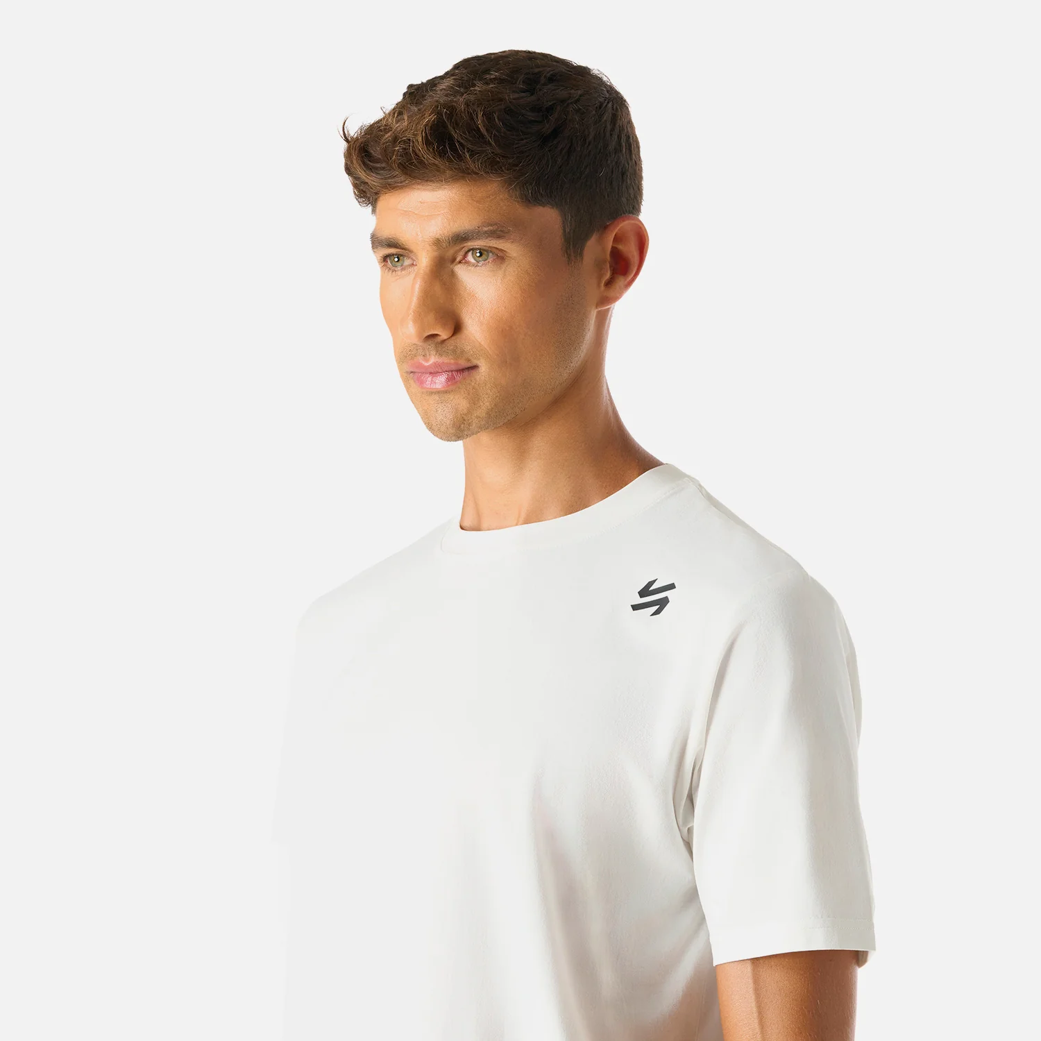 Polera Hombre Tempo T-Shirt Blanco Vulcano - Image 5
