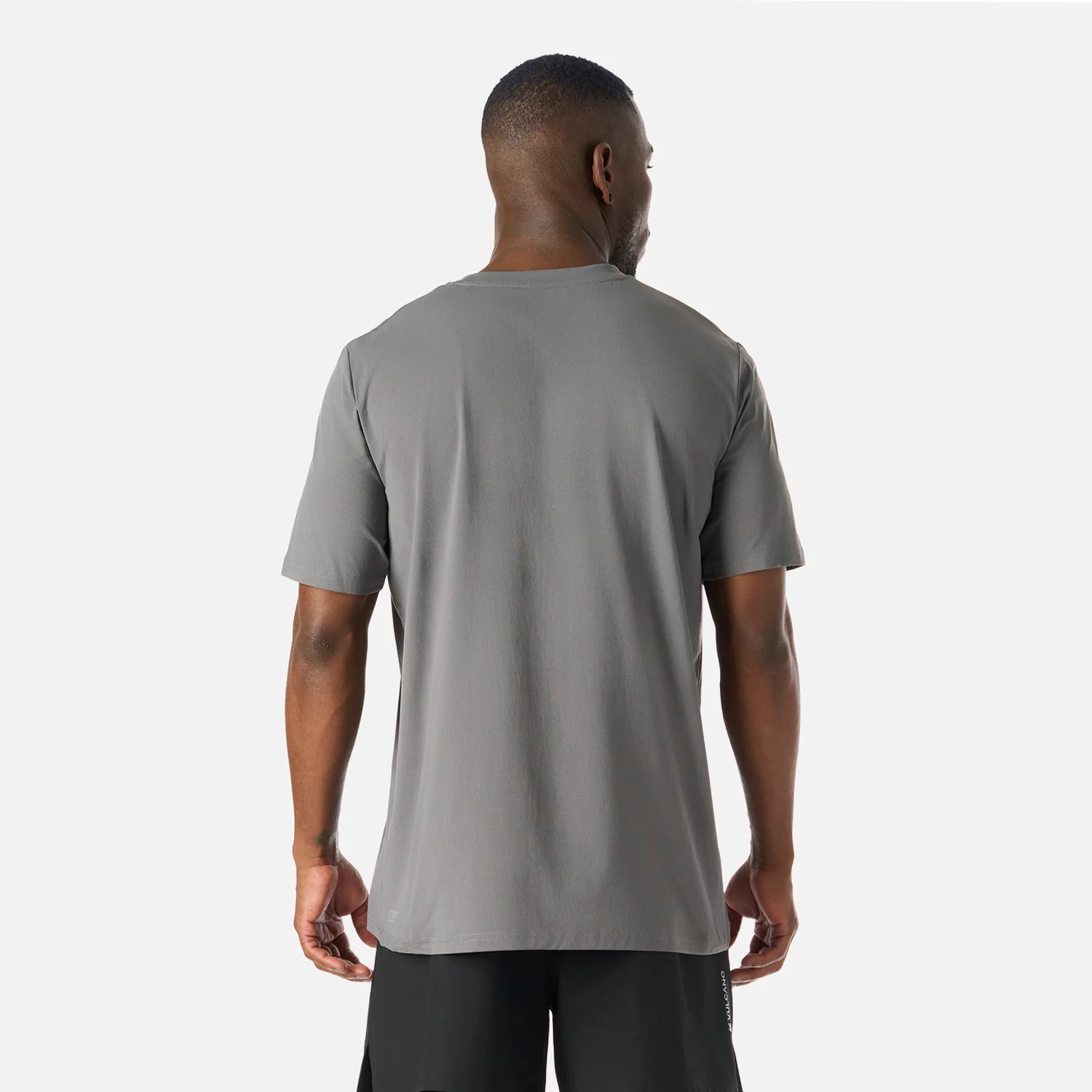 Polera Hombre Tempo T-Shirt Gris Medio Vulcano - Image 3