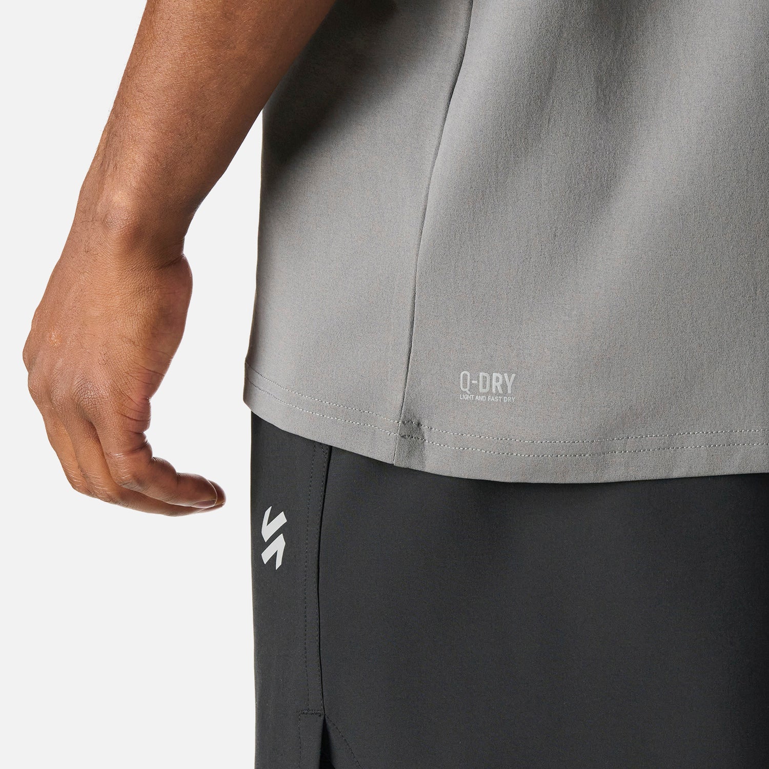 Polera Hombre Tempo T-Shirt Gris Medio Vulcano - Image 6