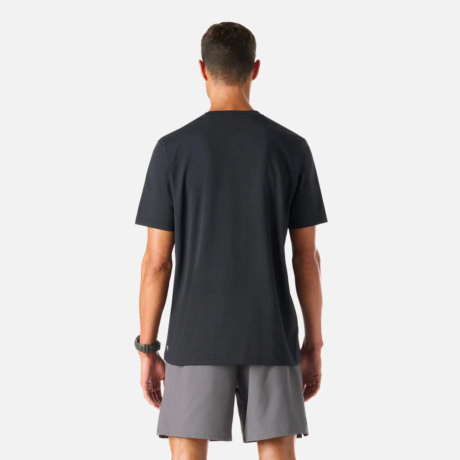 Polera Hombre Tempo T-Shirt Negro Vulcano - Image 4