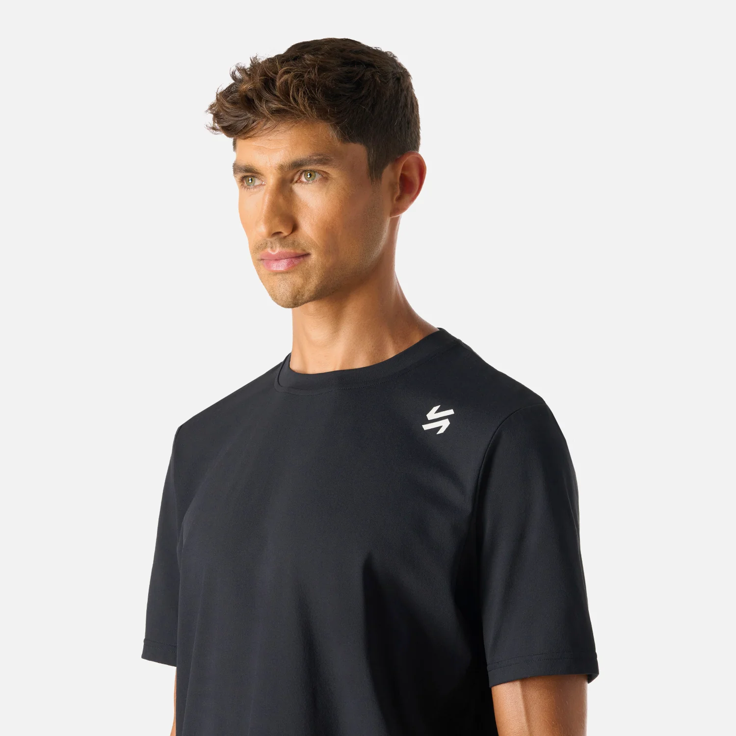 Polera Hombre Tempo T-Shirt Negro Vulcano - Image 5
