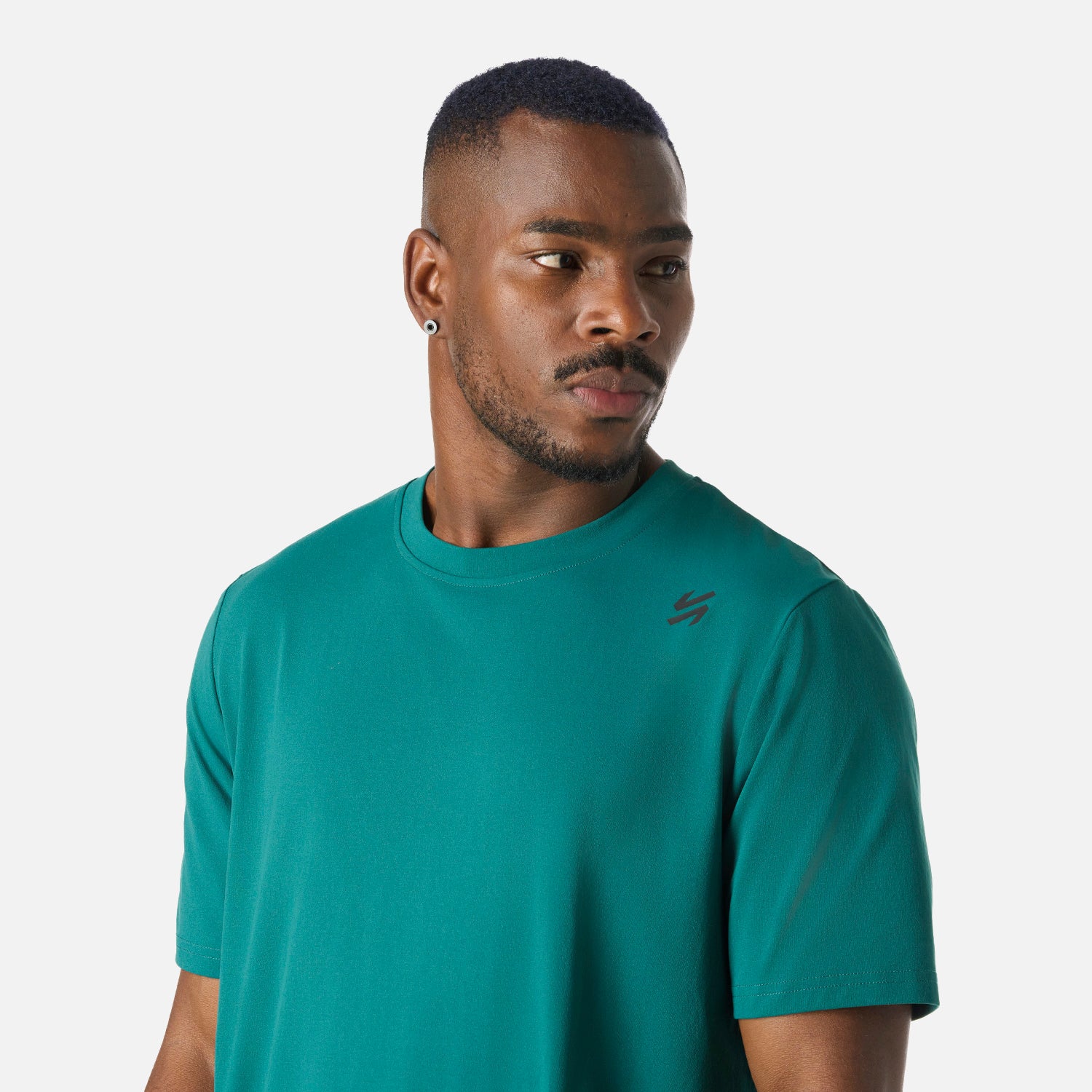 Polera Hombre Tempo T-Shirt Petroleo Vulcano - Image 5