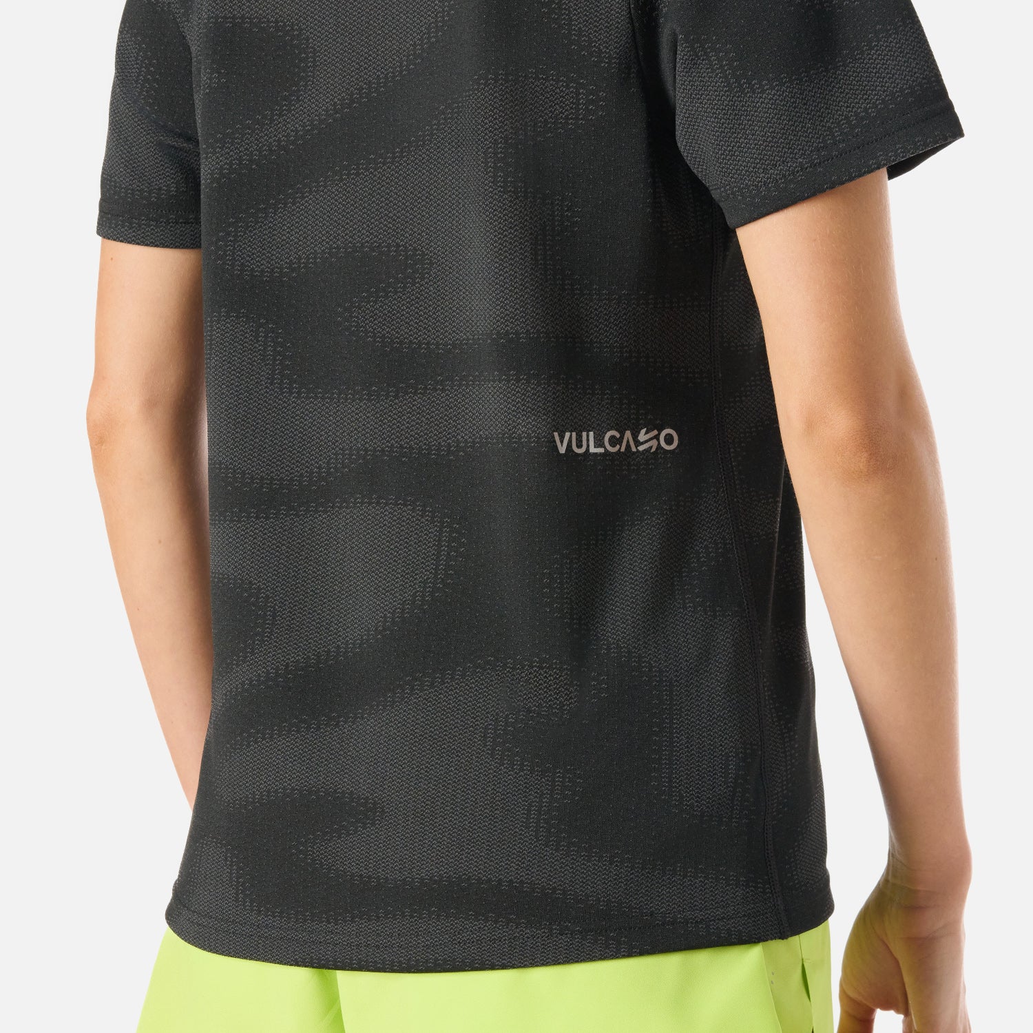 Polera Mujer Built To Move Pro T-Shirt Negro Vulcano - Image 6