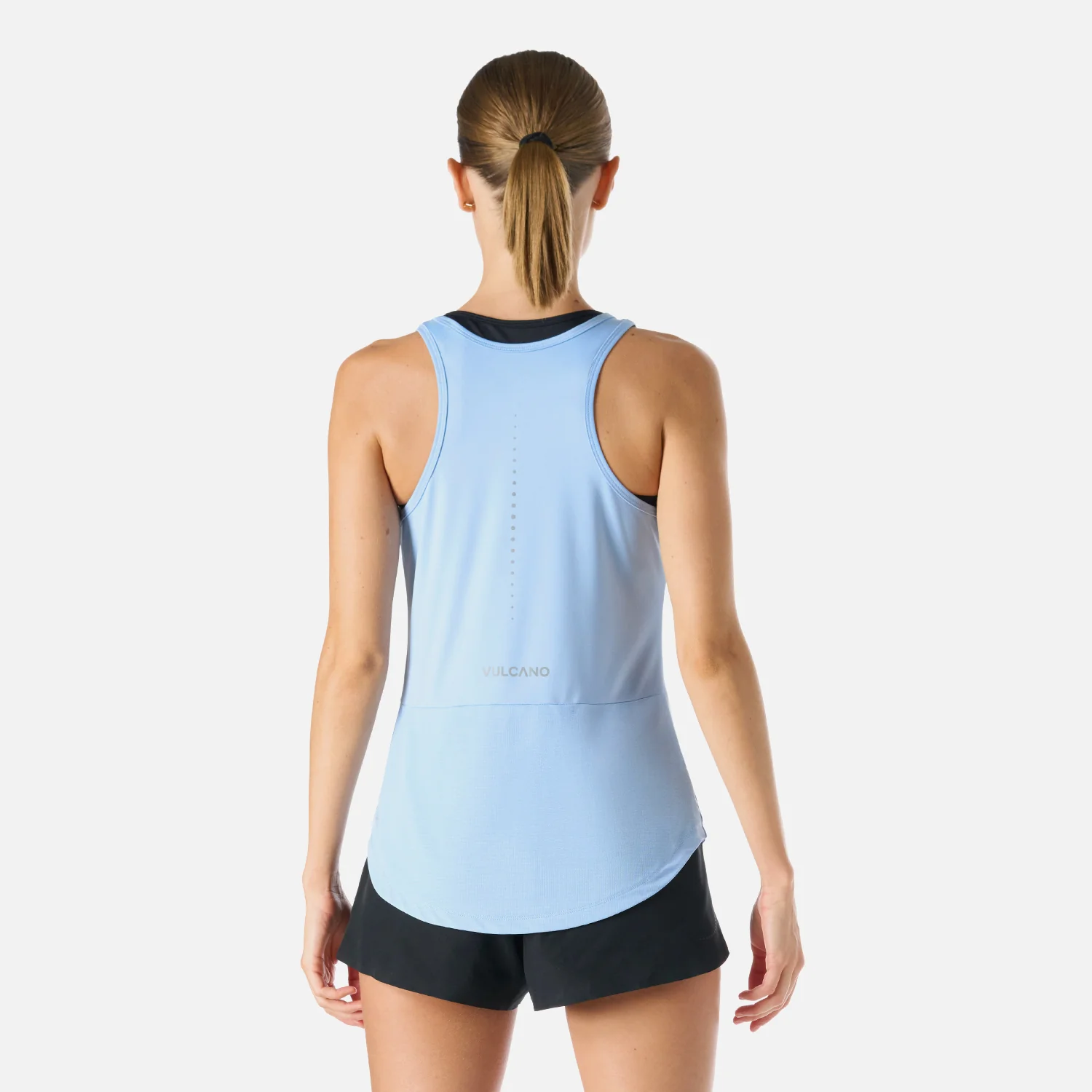 Polera Mujer Built To Move Tank Top Celeste Vulcano - Image 4