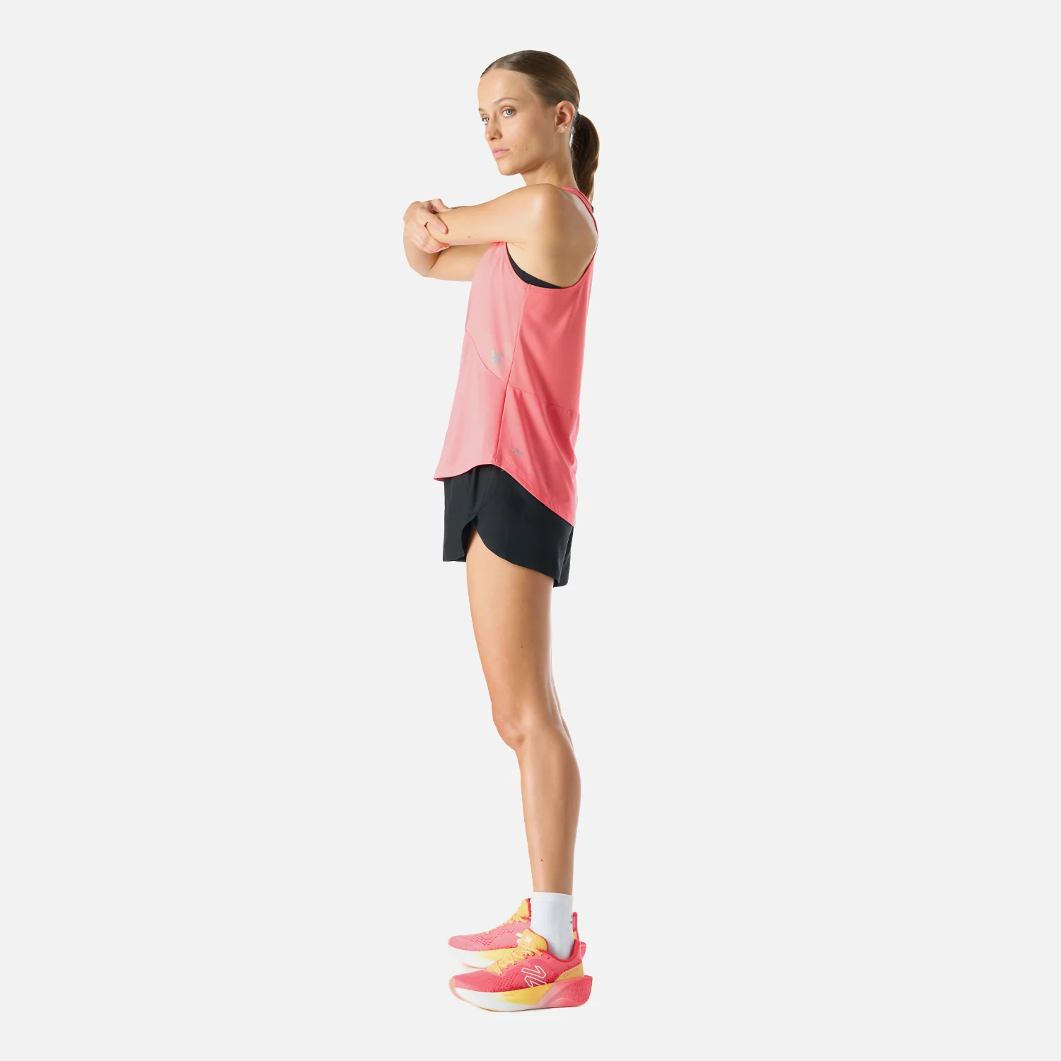 Polera Mujer Built To Move Tank Top Coral Vulcano - Image 3