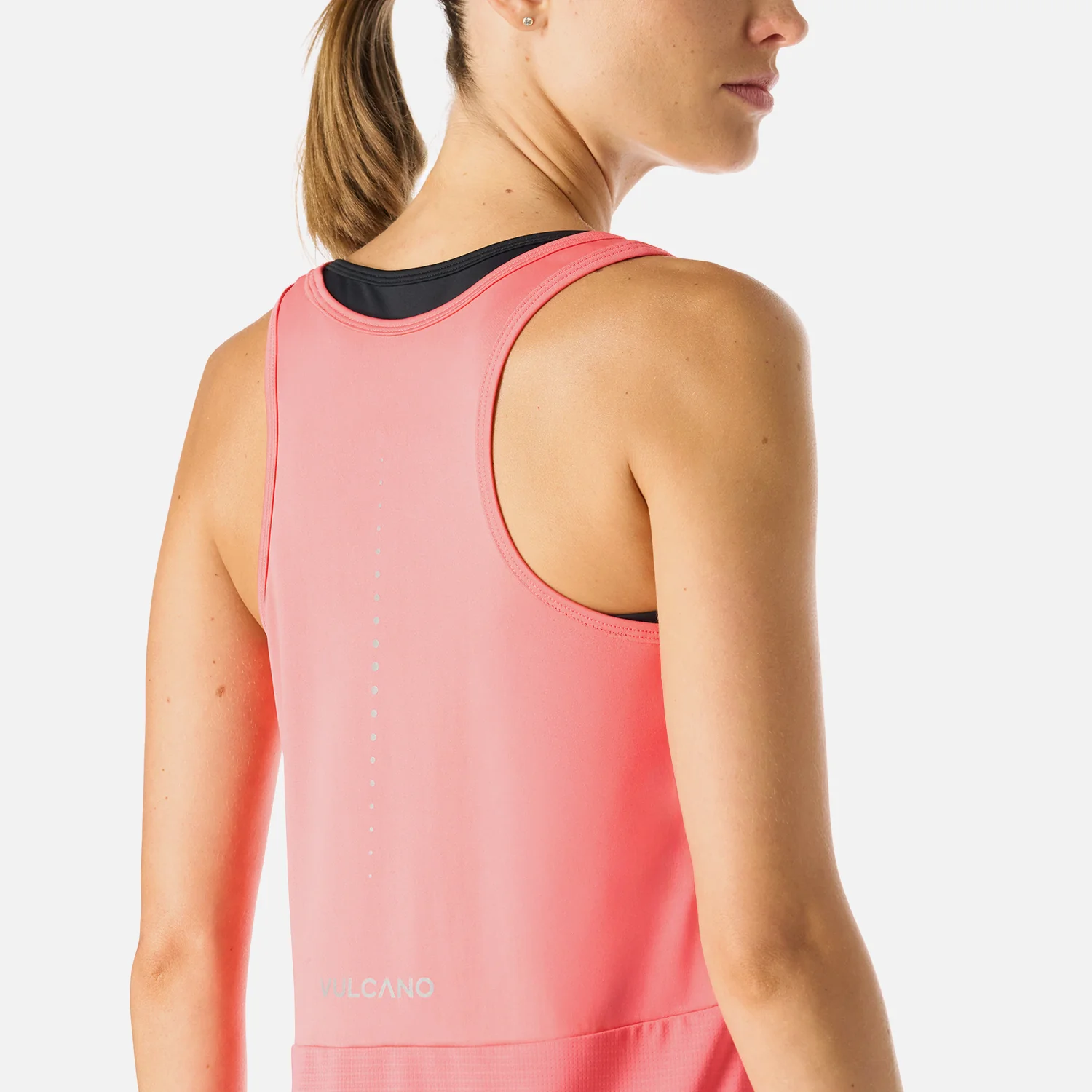 Polera Mujer Built To Move Tank Top Coral Vulcano - Image 6