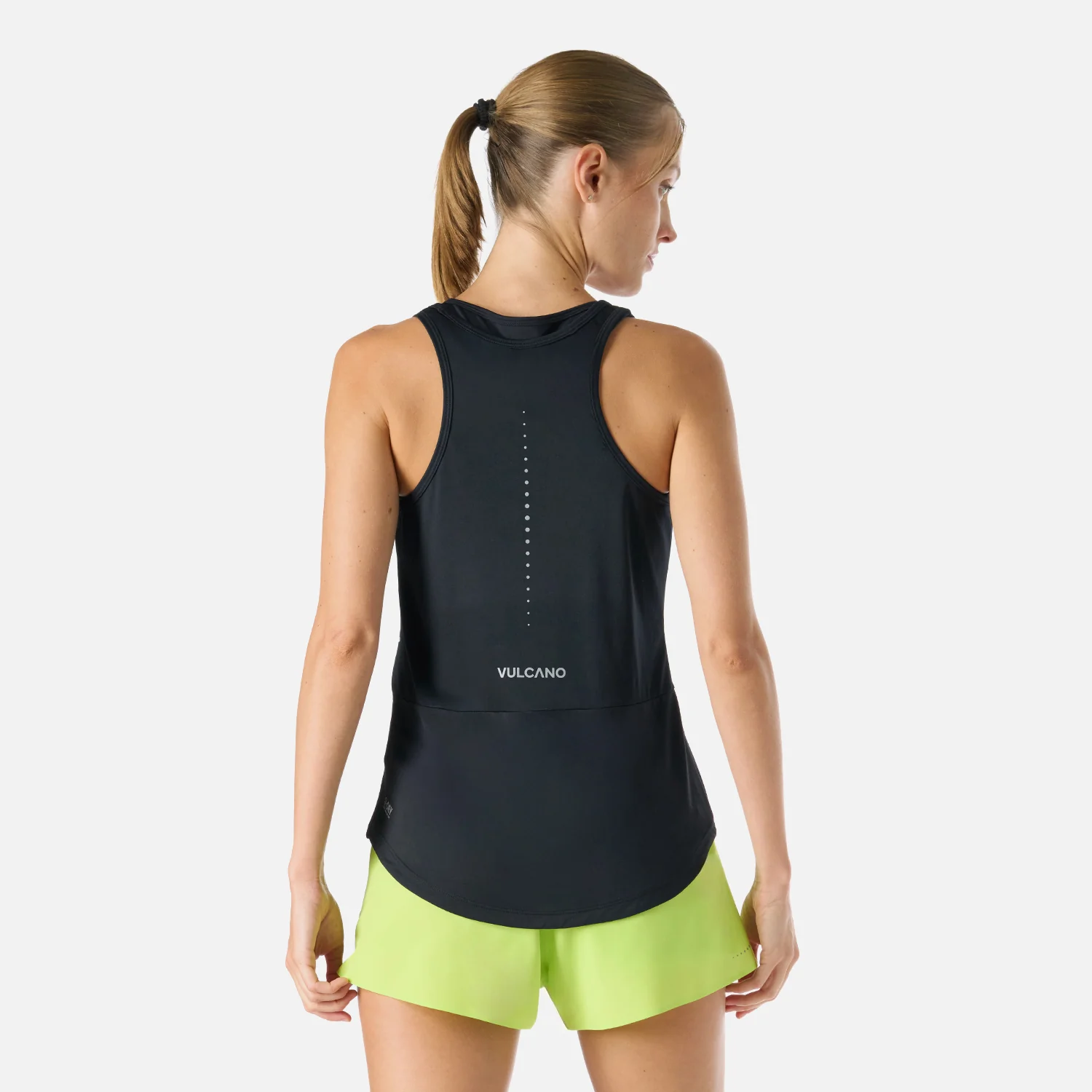 Polera Mujer Built To Move Tank Top Negro Vulcano - Image 4