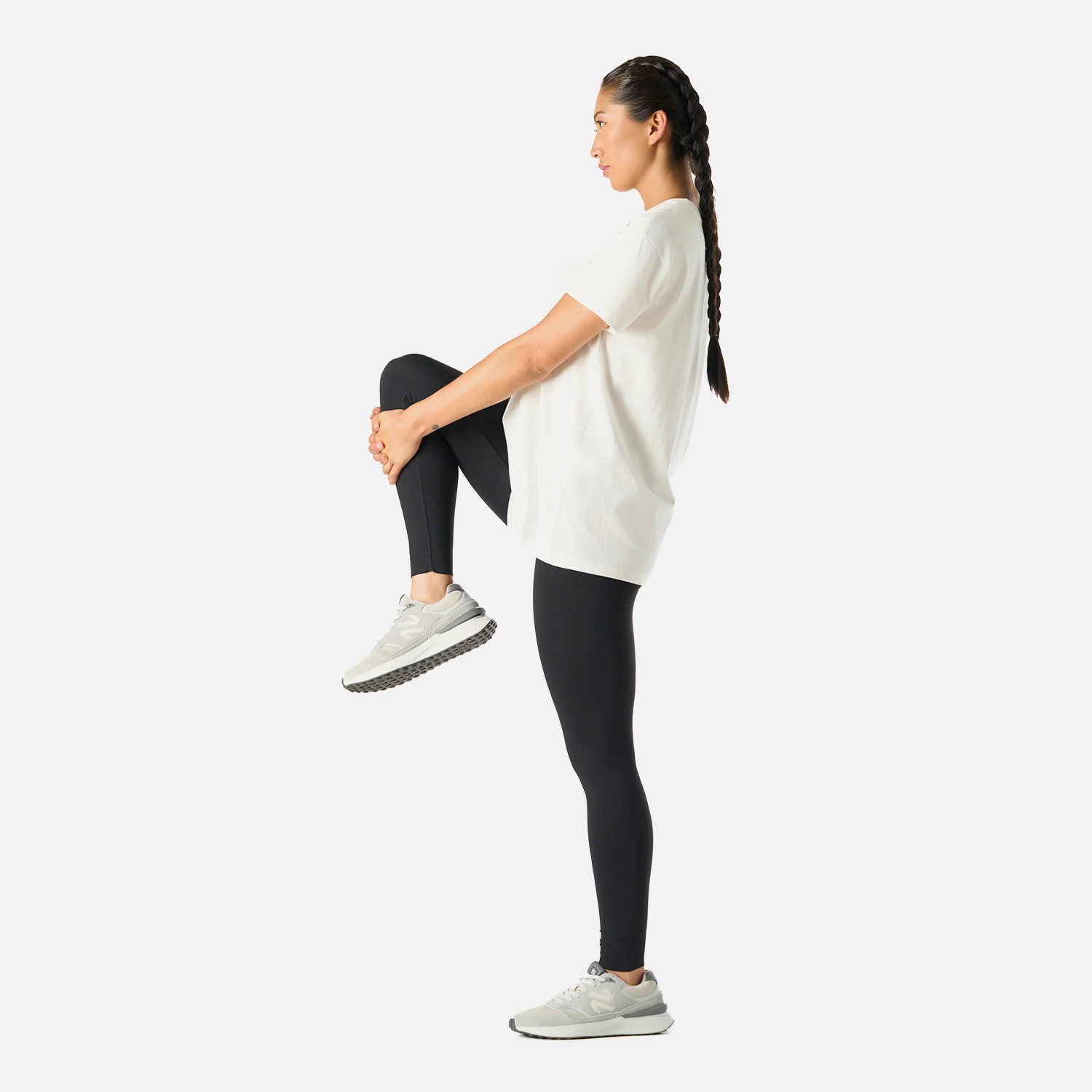 Polera Mujer Cool Down T-Shirt Blanco Vulcano - Image 3