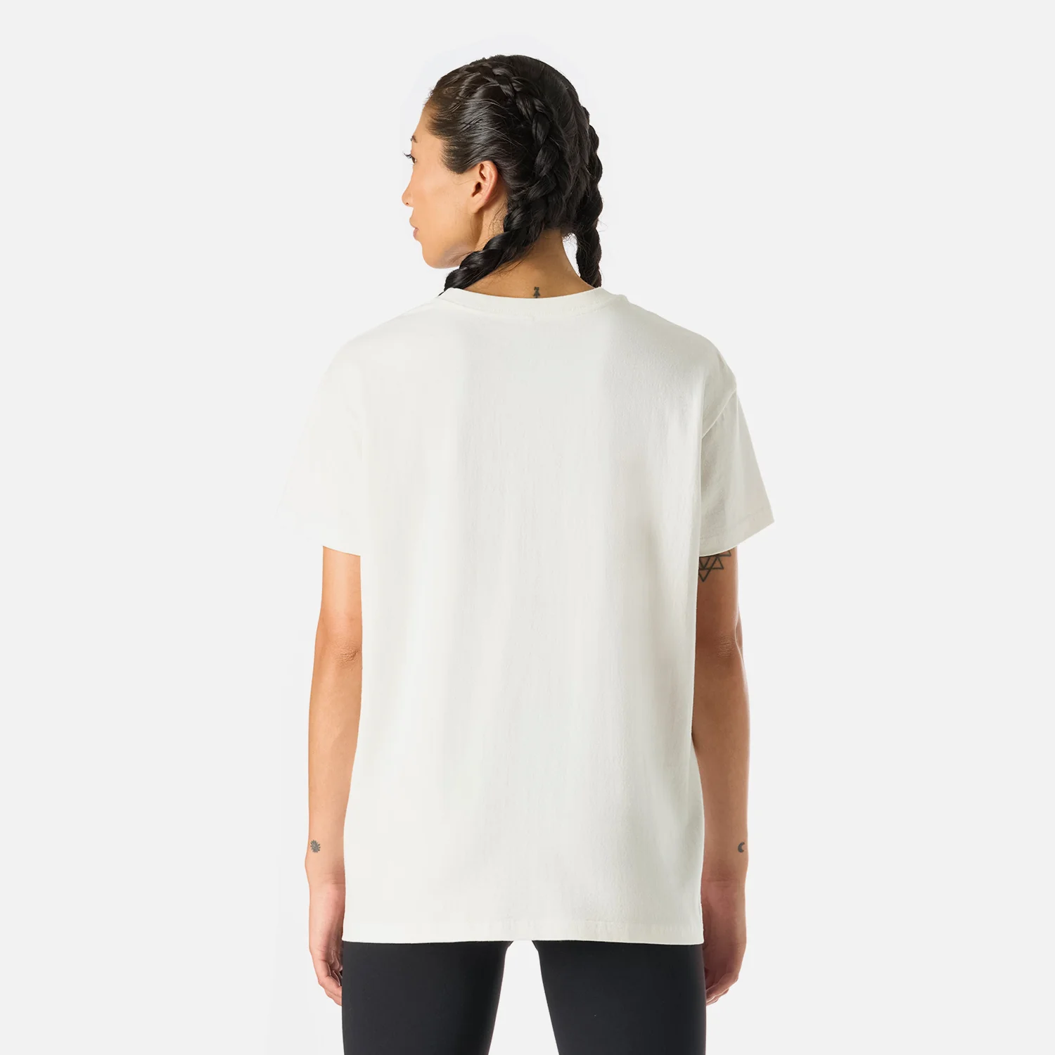 Polera Mujer Cool Down T-Shirt Blanco Vulcano - Image 4